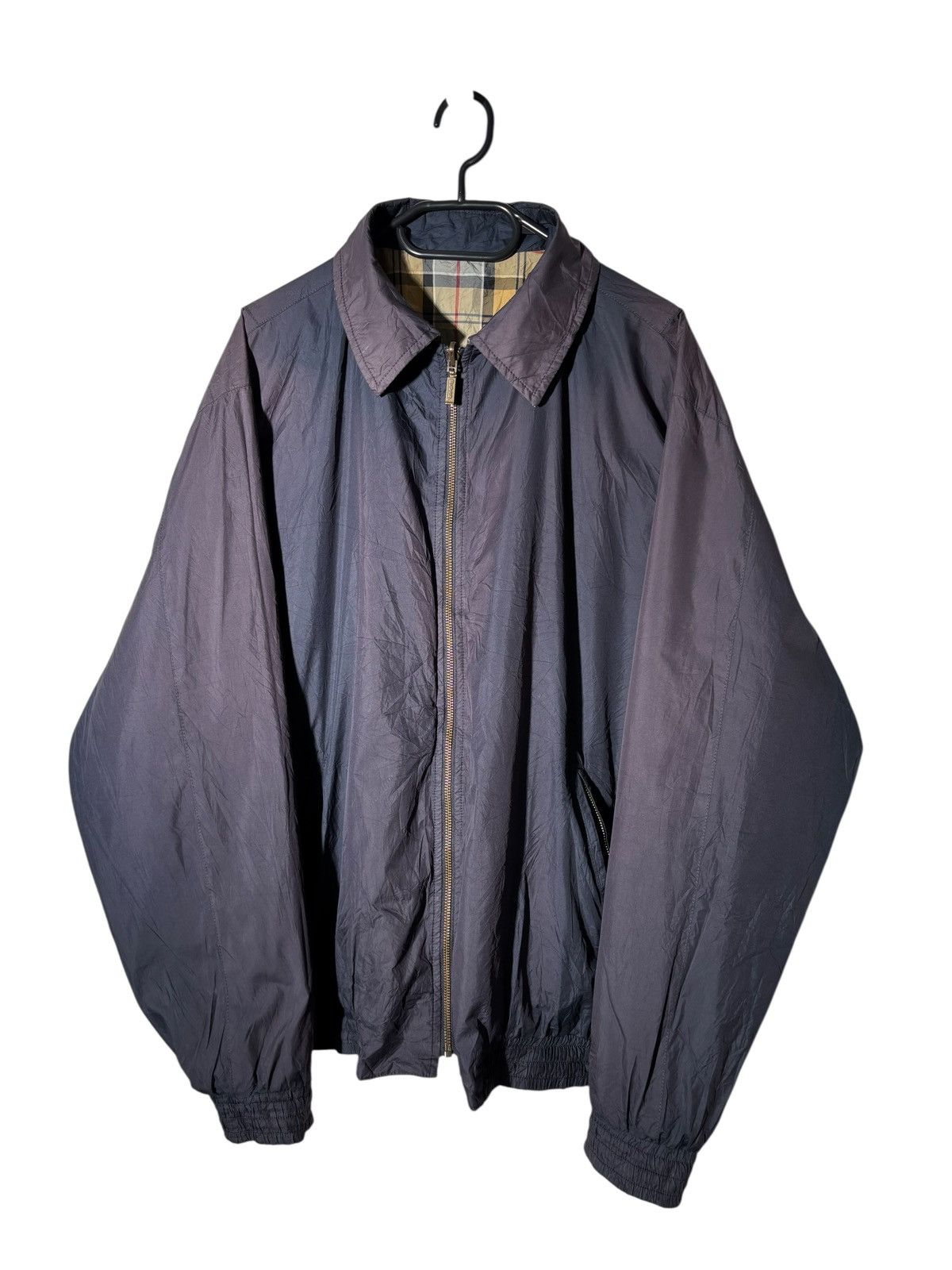 Barbour Vintage Barbour Reversible Jacket Checkered Full Zip Size US XL / EU 56 / 4 - 6 Thumbnail