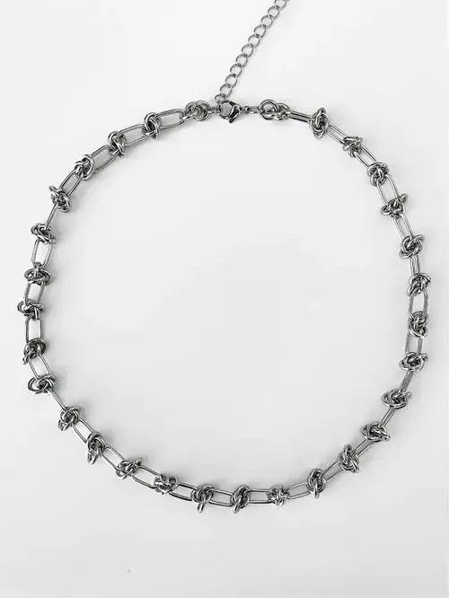 Jewelry Thorns Knot Chain Necklace Size ONE SIZE - 1 Thumbnail