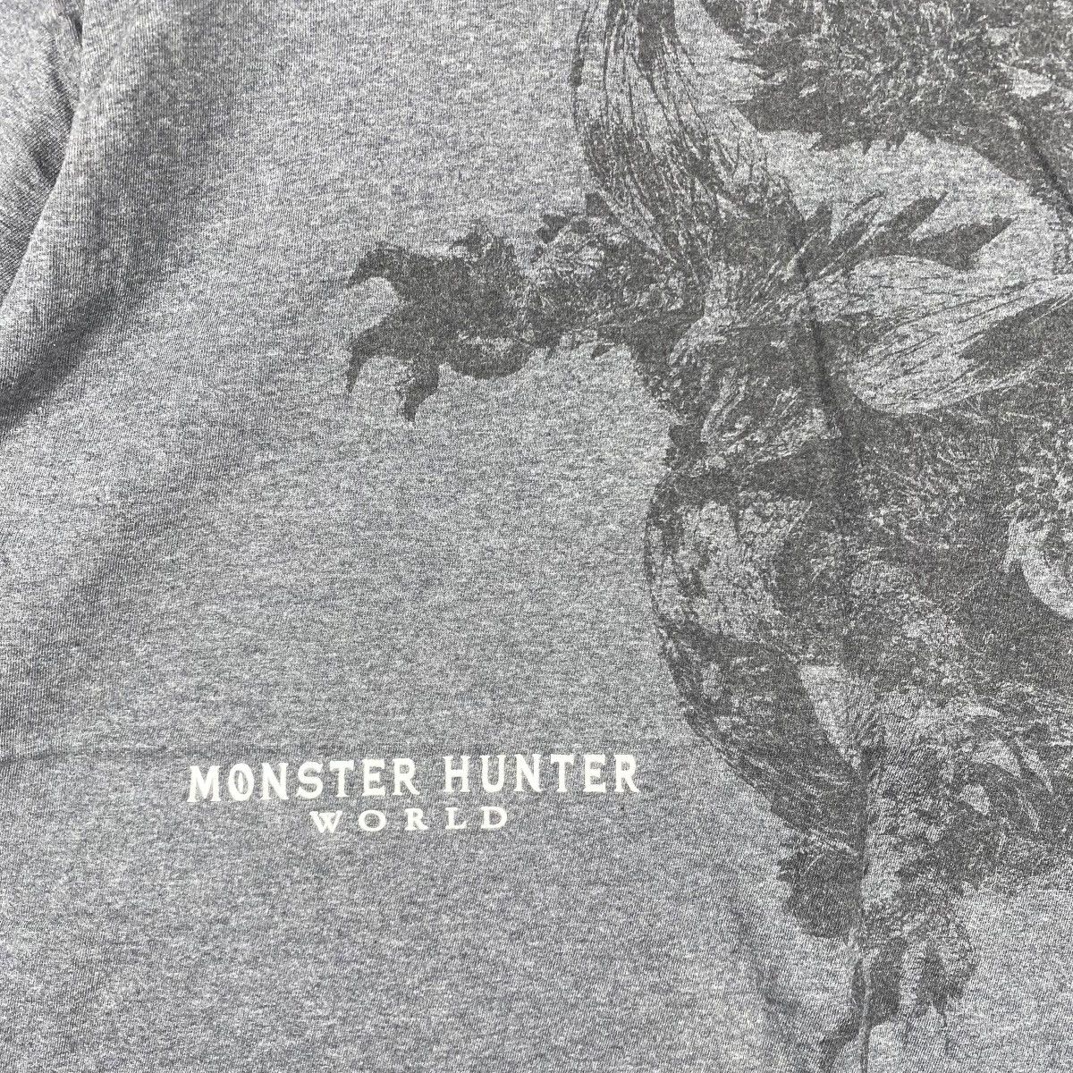 Other MONSTER HUNTER: WORLD Big Graphic Game Tee Shirt Size 4XL / US 24-26 - 2 Thumbnail
