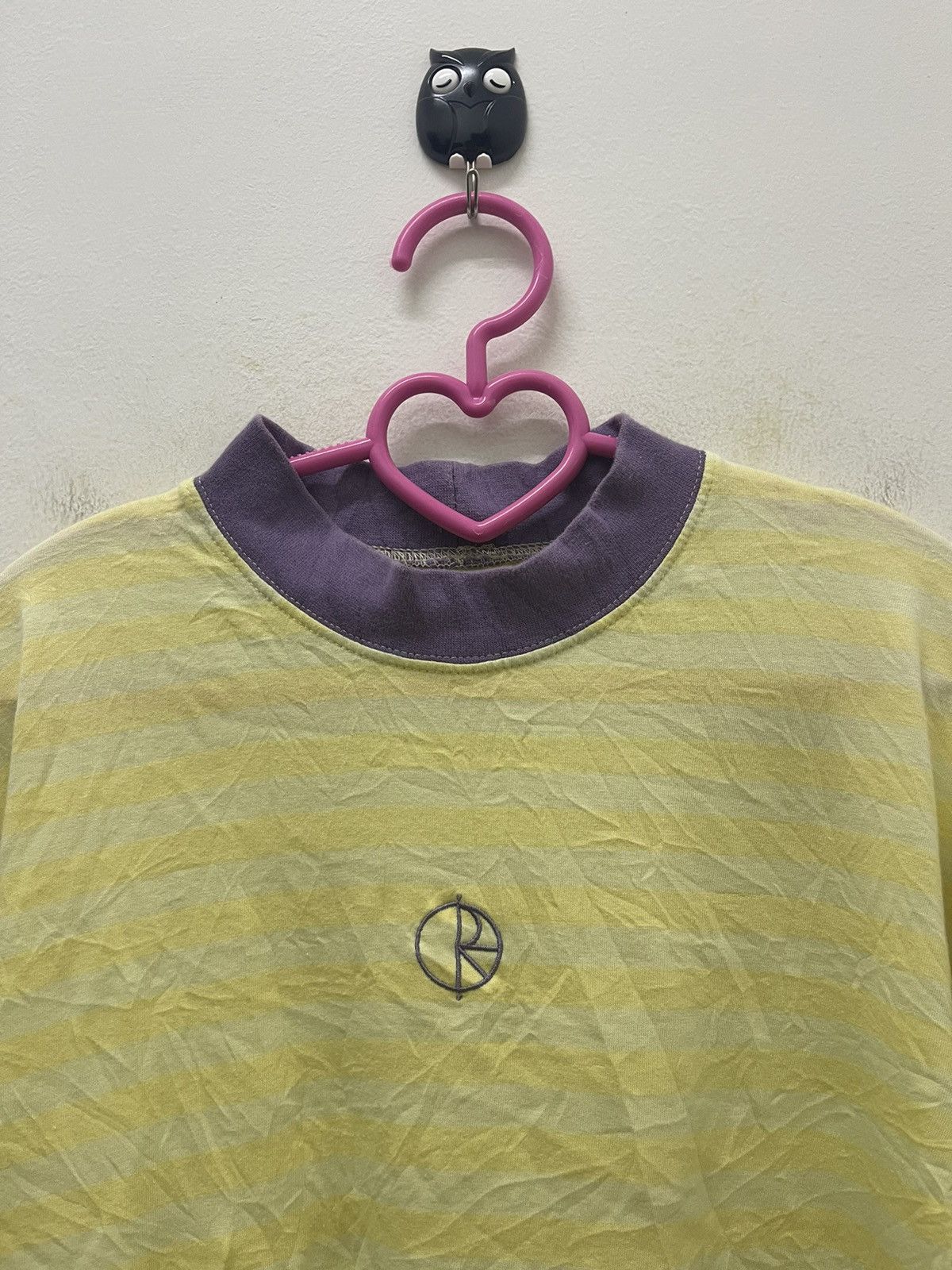 Polar Skate Co. Rare POLAR SKATE CO Sewn Centre Logo Striped Size US M / EU 48-50 / 2 - 2 Thumbnail