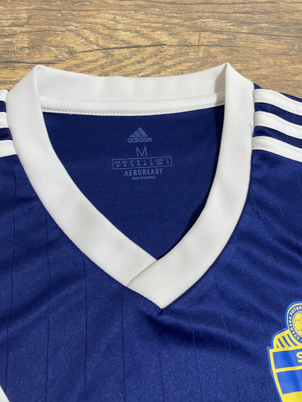 Adidas Adidas Sweden 2020 Training Jersey SvFF Bauhaus ICA M Size US M / EU 48-50 / 2 - 3 Thumbnail