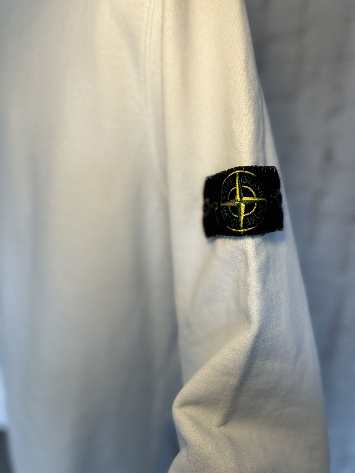 Stone Island Stone Island White CrewneckSweatshirt XXL Certilogo Verified Size US XXL / EU 58 / 5 - 2 Thumbnail