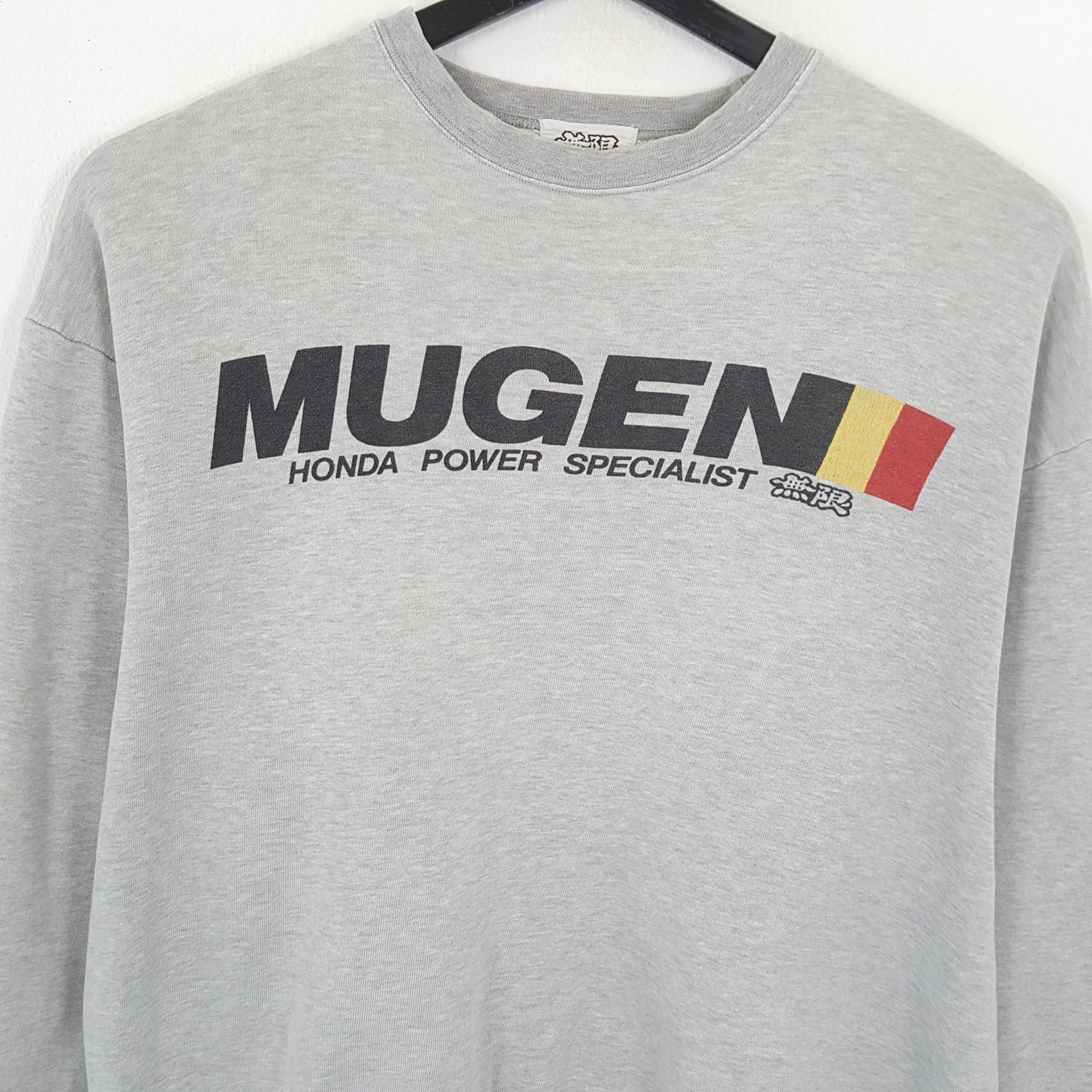 Honda × Vintage MUGEN HONDA Power Specialist Sweatshirt Size US L / EU 52-54 / 3 - 2 Thumbnail