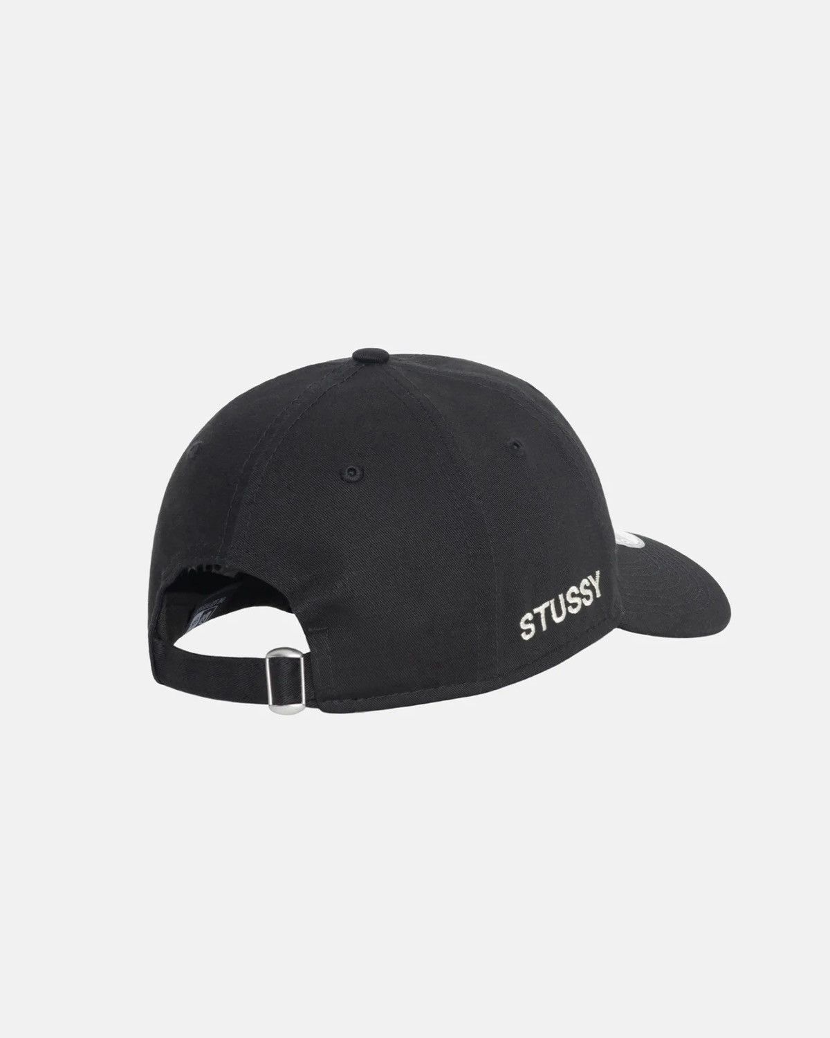 帽子 Stussy black New Era 9Twenty Basic CAP Stussy New Era 9Twenty Basic Strapback Black Men's - SS24 - US