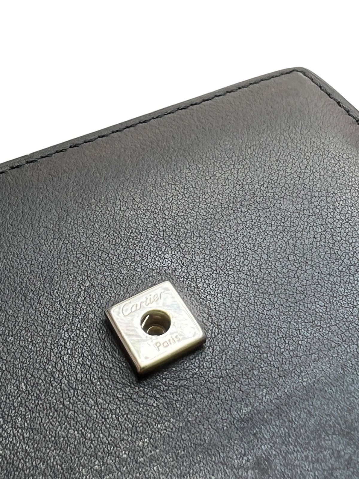 Cartier Vintage Cartier Leather Trifold Wallet Size ONE SIZE - 6 Thumbnail