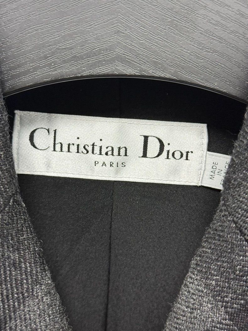 Dior Dior Black and gray plaid wool suit Size XS / US 0-2 / IT 36-38 - 3 Thumbnail