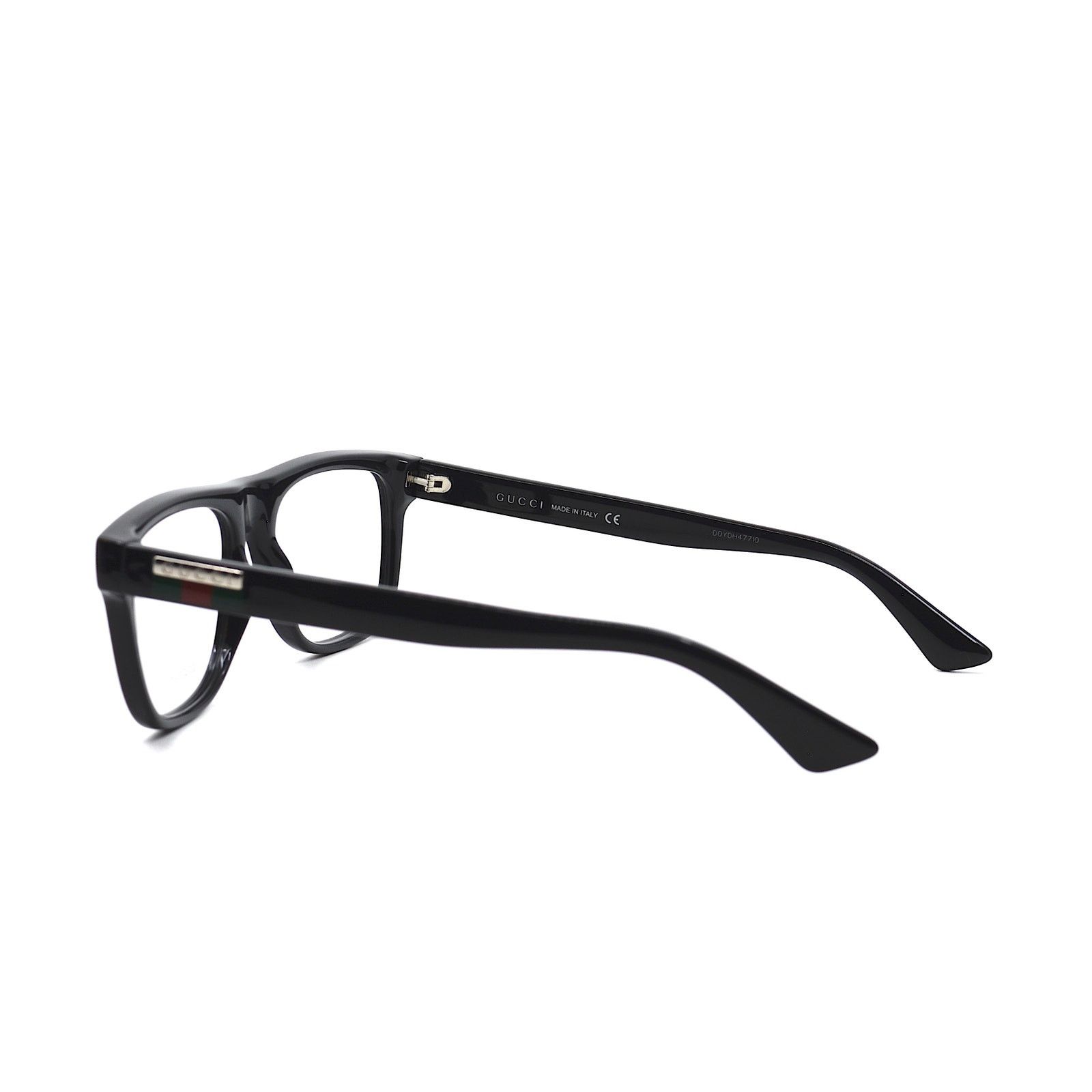 Gucci NEW GUCCI GG1117O 001 BLACK AUTHENTIC EYEGLASSES FRAME Size ONE SIZE - 6 Thumbnail