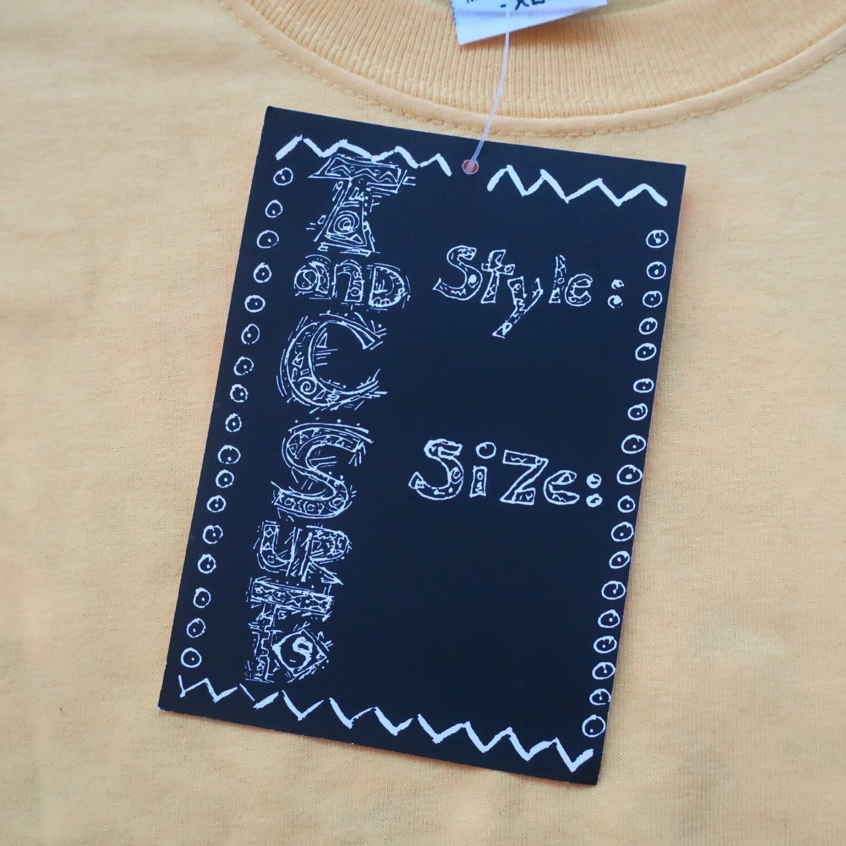 Vintage VINTAGE T&C Surf Shirts Town & Country Tshirt USA Made in USA 80s Men XL Yellow Mens Tshirt 1986 Vintage Size US XL / EU 56 / 4 - 7 Thumbnail
