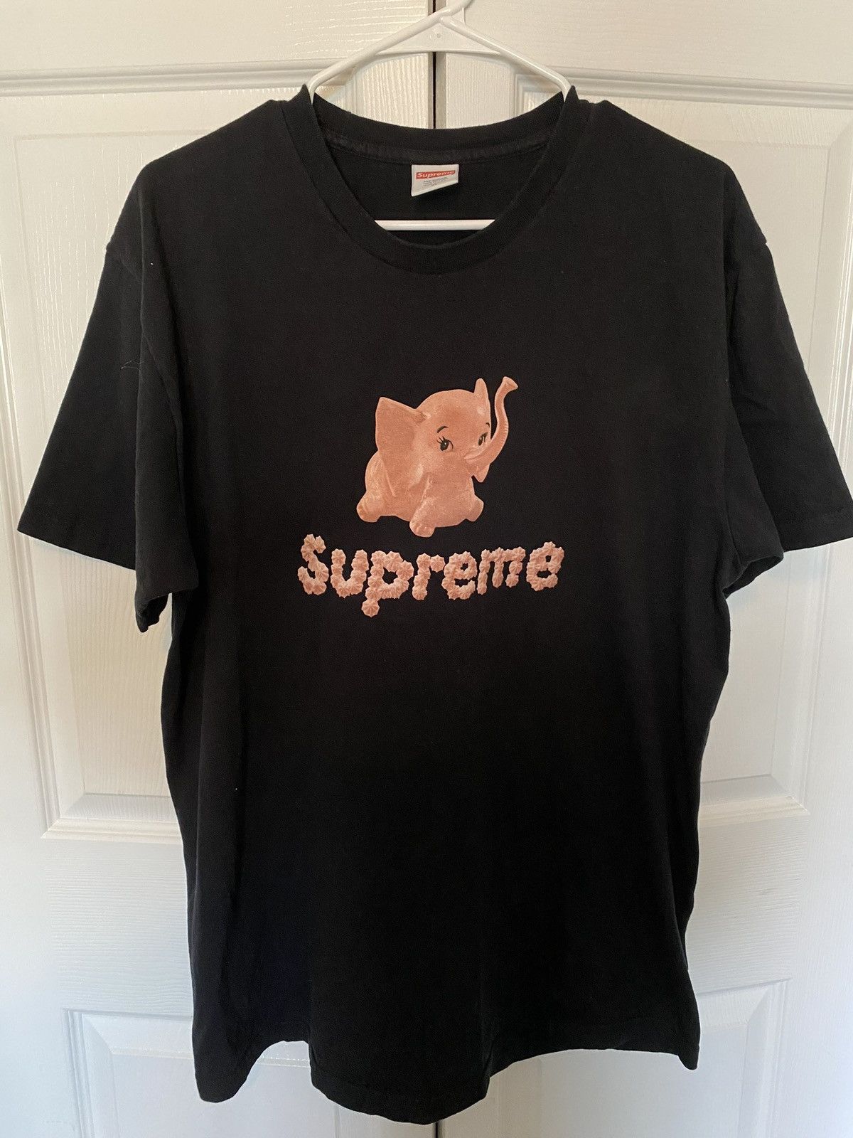 image of Supreme Elephant Tee in Black, Men's (Size XL)