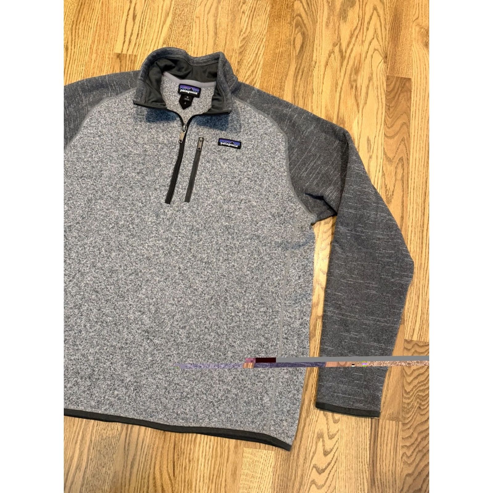 Patagonia Patagonia 1/4 Zip Fleece Better Sweater Men’s XL Two Tone Grey Pullover Size US XL / EU 56 / 4 - 4 Thumbnail