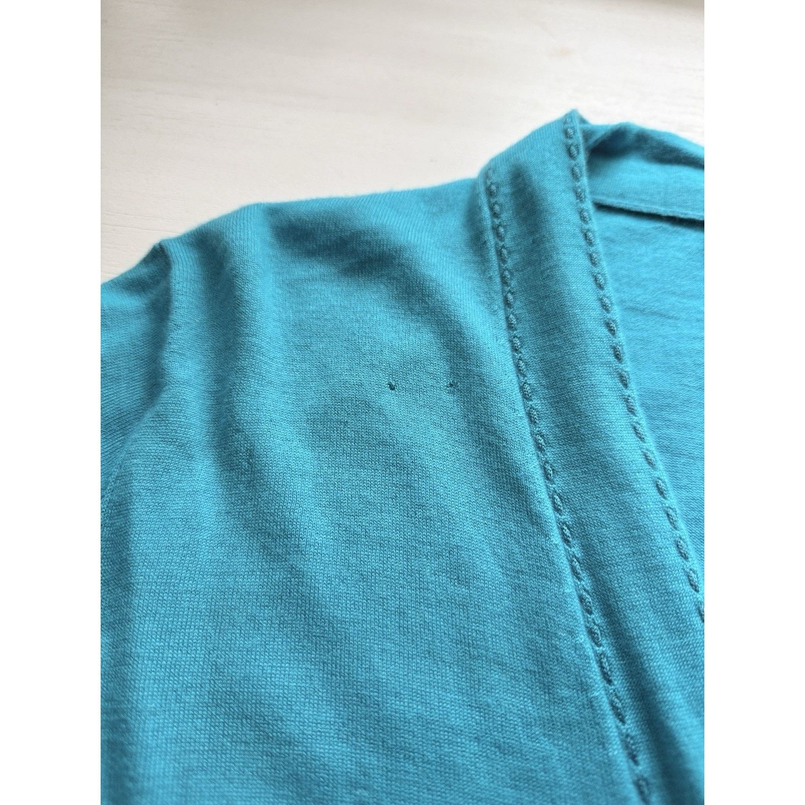Escada Sport Escada Sport 100% Cashmere Sz XL Ombré Aqua Cardigan Set NWT Size XL / US 12-14 / IT 48-50 - 13 Thumbnail