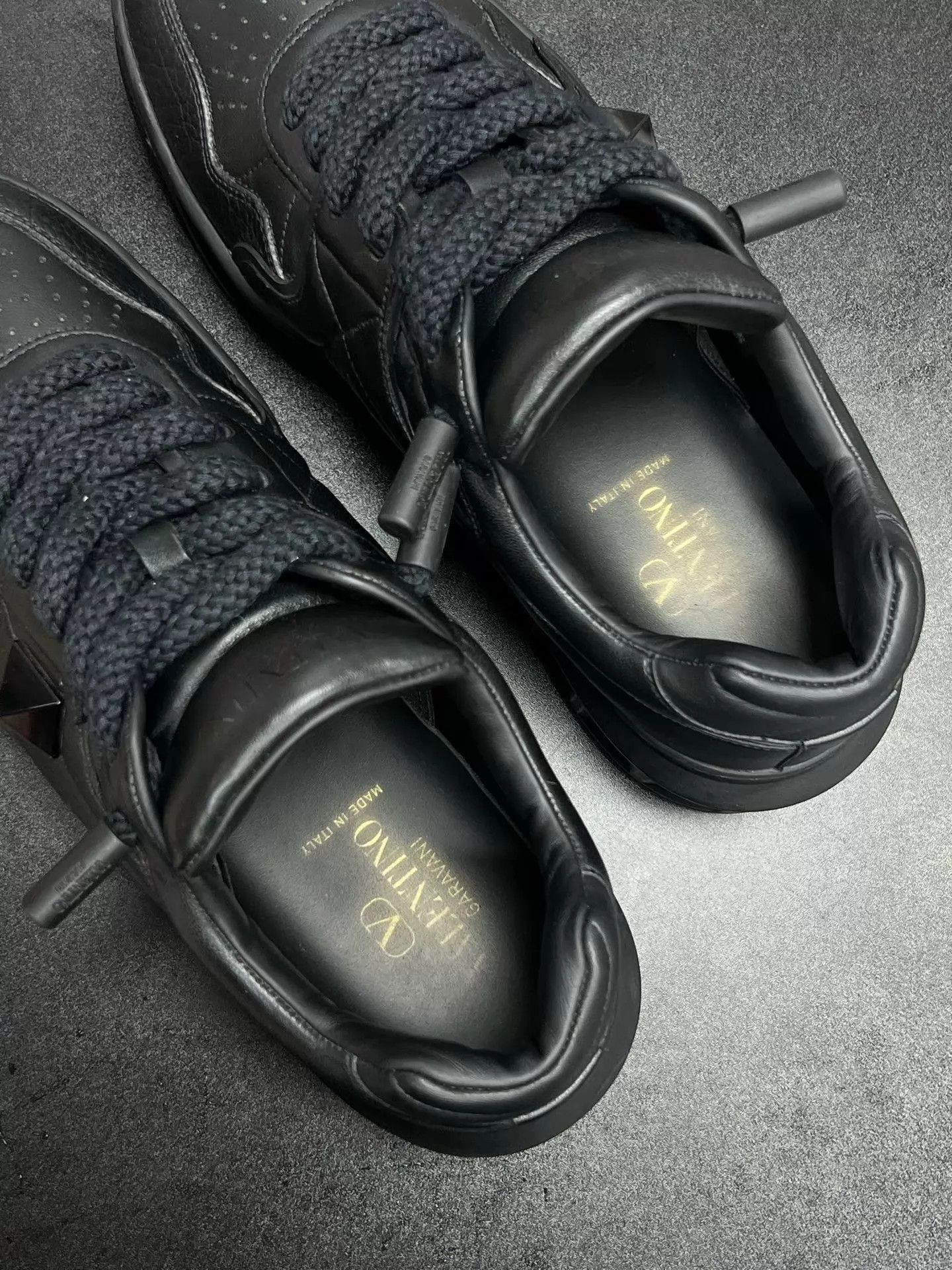 Valentino Valentino Platform Sneaker Black 42.5 Size US 9.5 / EU 42-43 - 4 Thumbnail