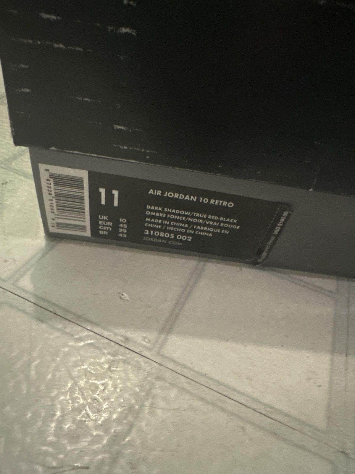 Jordan Brand Jordan 10s “Dark Shadow” Size US 11 / EU 44 - 3 Thumbnail