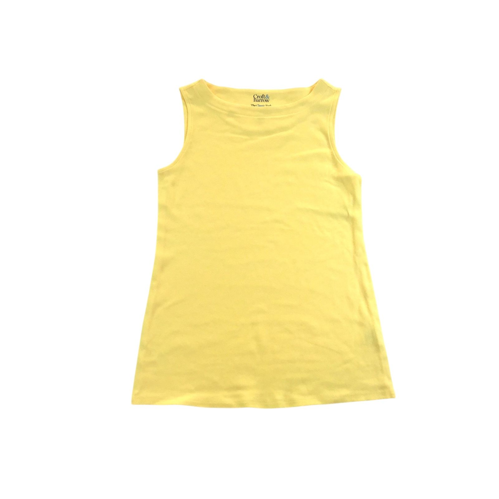 Croft & Barrow Croft & Barrow Classic Tank Yellow Soft Dandelion Size XSNWT Size XS / US 0-2 / IT 36-38 - 1 Thumbnail