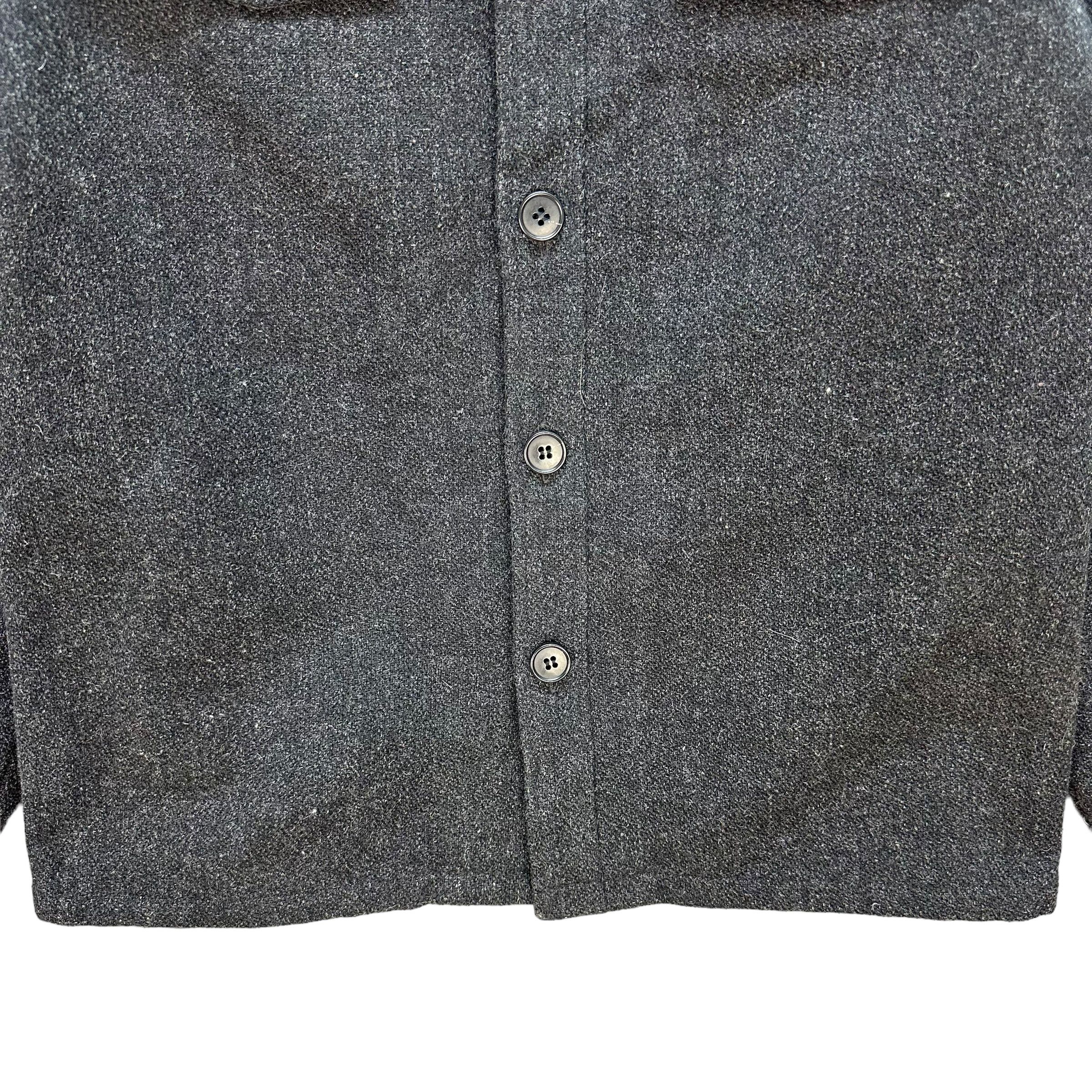 Japanese Brand SIXE Made in Japan Wool Nylon Flannel Jacket #A39-0880 Size US S / EU 44-46 / 1 - 3 Thumbnail