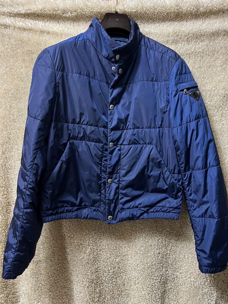 Prada Prada Men's Nylon High-Waist Jacket Size US M / EU 48-50 / 2 - 1 Thumbnail