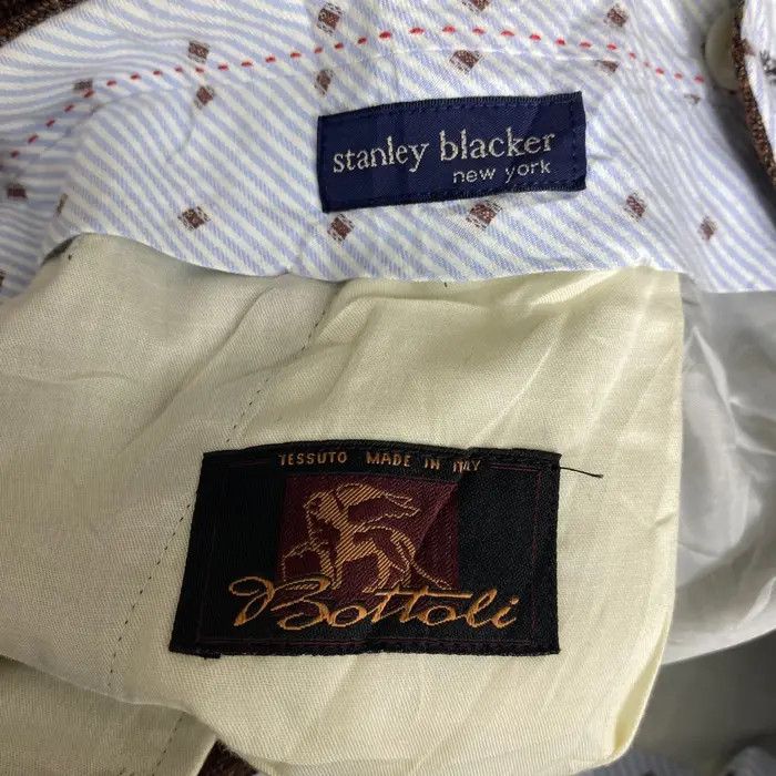Other Vtg TESSUTO Made In ITALY BOTTARI Stanley Blacker Pant Size US 34 / EU 50 - 5 Thumbnail