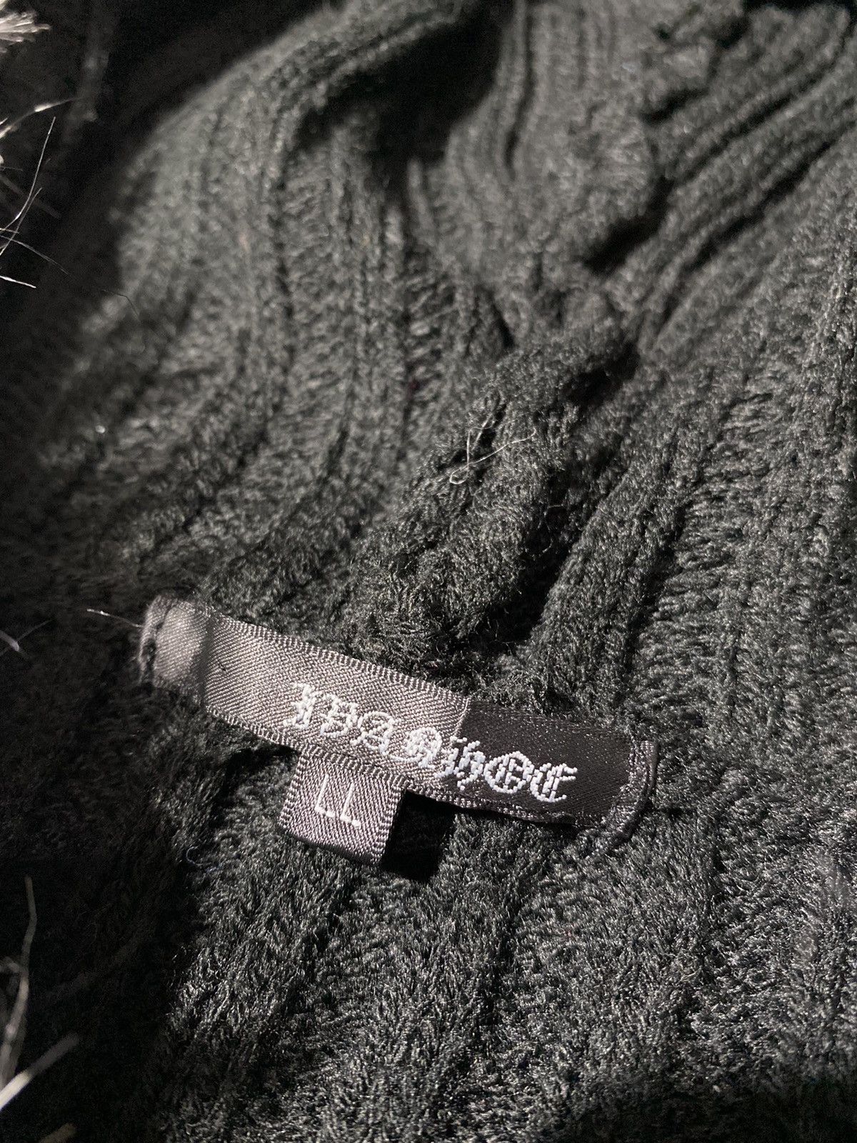 If Six Was Nine 2000s Ivanihoe - Vkei Grunge Knit Zipper Hoodie Size US M / EU 48-50 / 2 - 10 Thumbnail