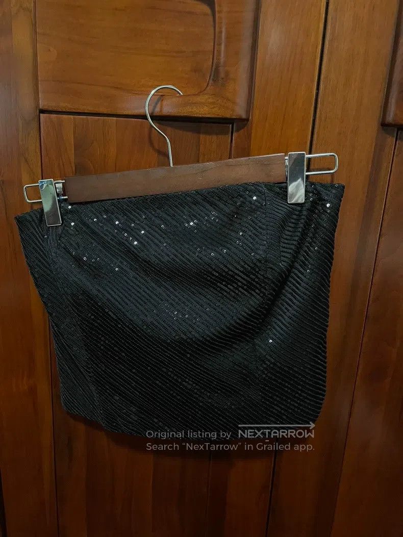 Brunello Cucinelli Brunello Cucinelli Black Sequin Bra Top Size S / US 4 / IT 40 - 2 Thumbnail