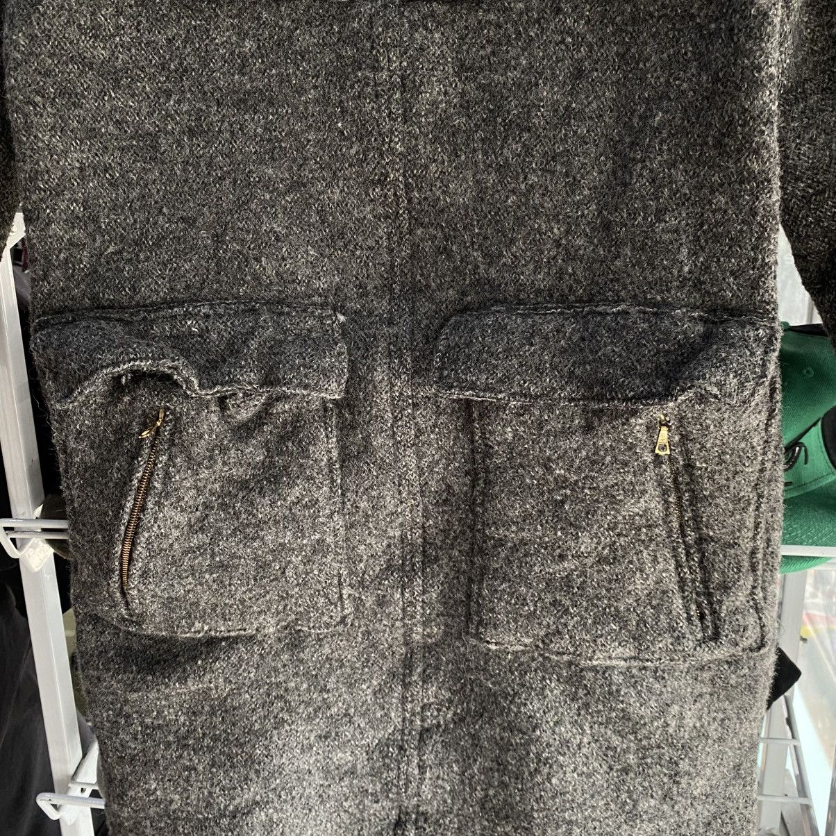 Designer × Marni Marni Winter Edition 2009 Virgin Wool Zipper Coats Size US XS / EU 42 / 0 - 6 Thumbnail
