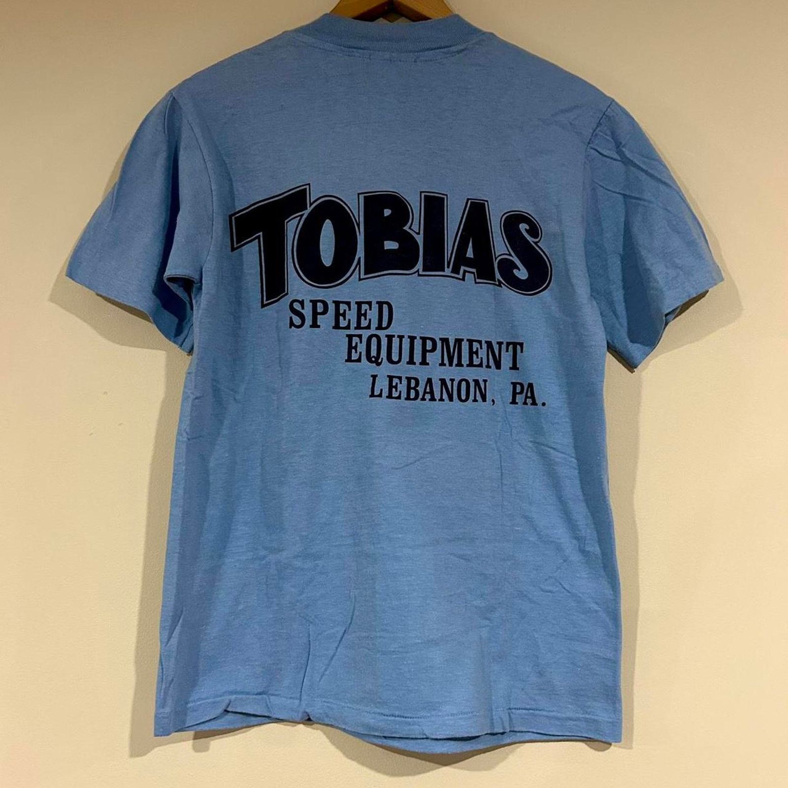 Hanes Vintage 1080’s Tobias Speed Equipment Racing Shirt Size US S / EU 44-46 / 1 - 2 Thumbnail