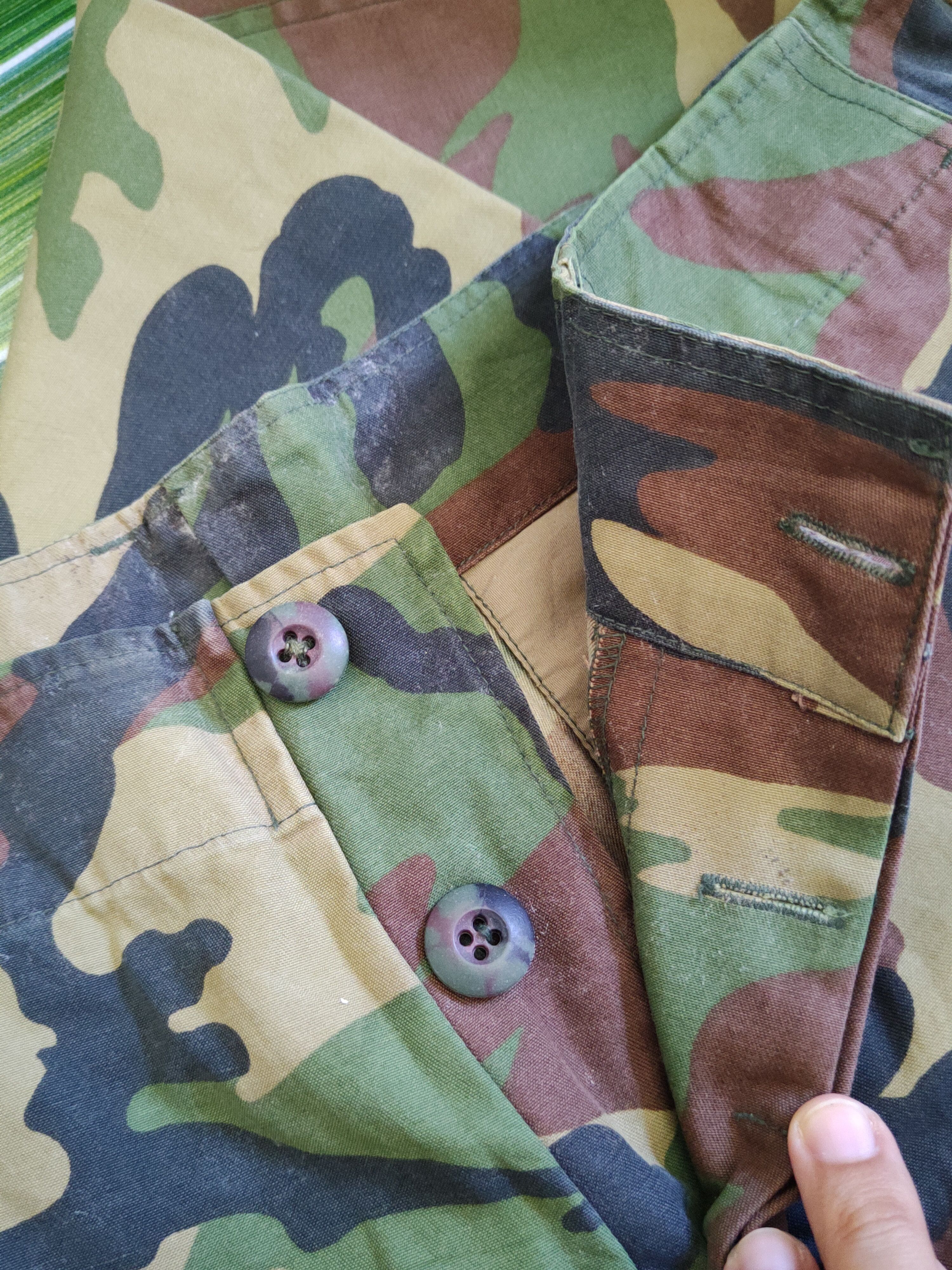 Japanese Brand DL vintage military Camo Tactical Cargo Pants #S1840 Size US 34 / EU 50 - 15 Thumbnail