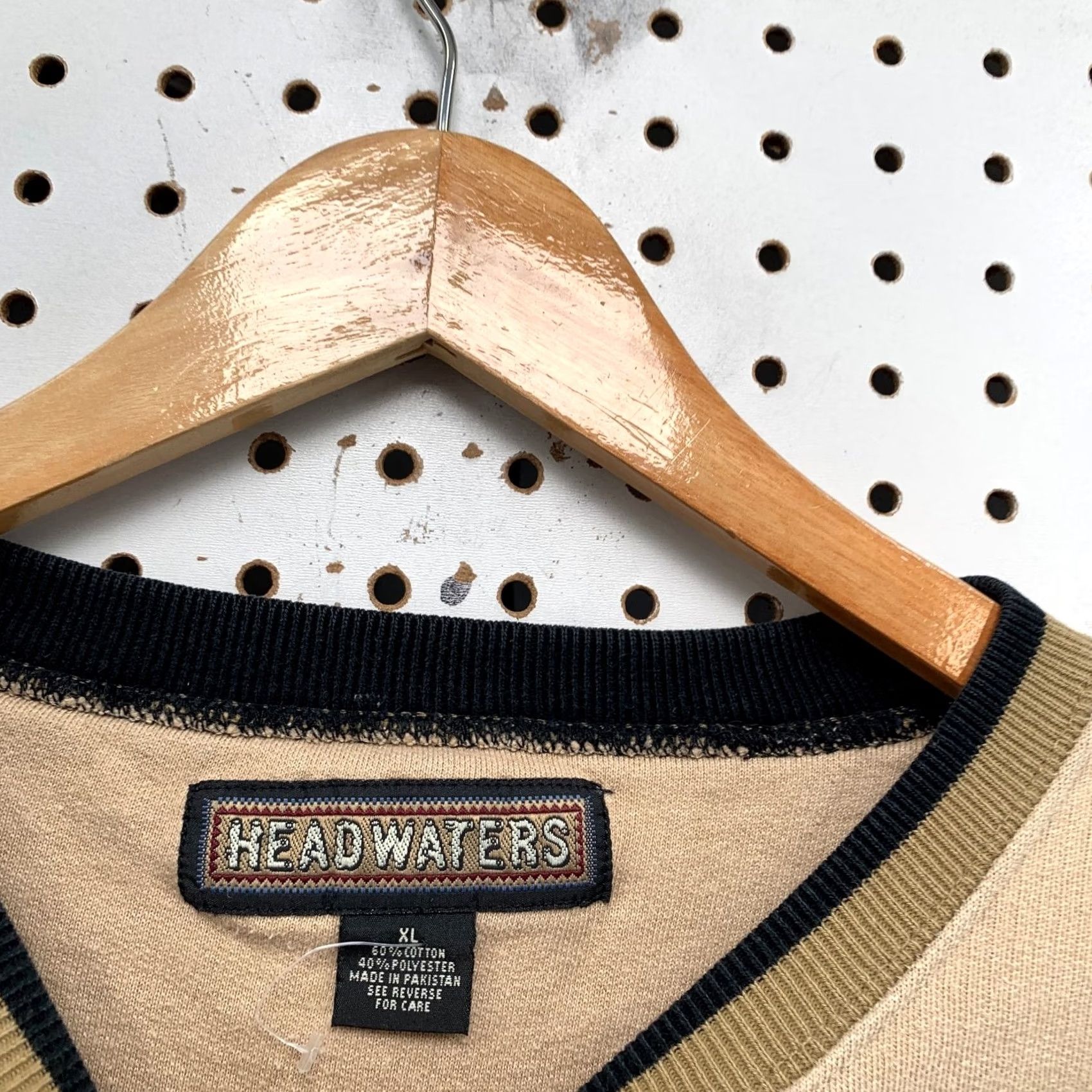 Vintage VINTAGE Headwaters Sweatshirt Mens XL Brown Wolf Nature Timberwolf Fleece Size US XL / EU 56 / 4 - 3 Thumbnail