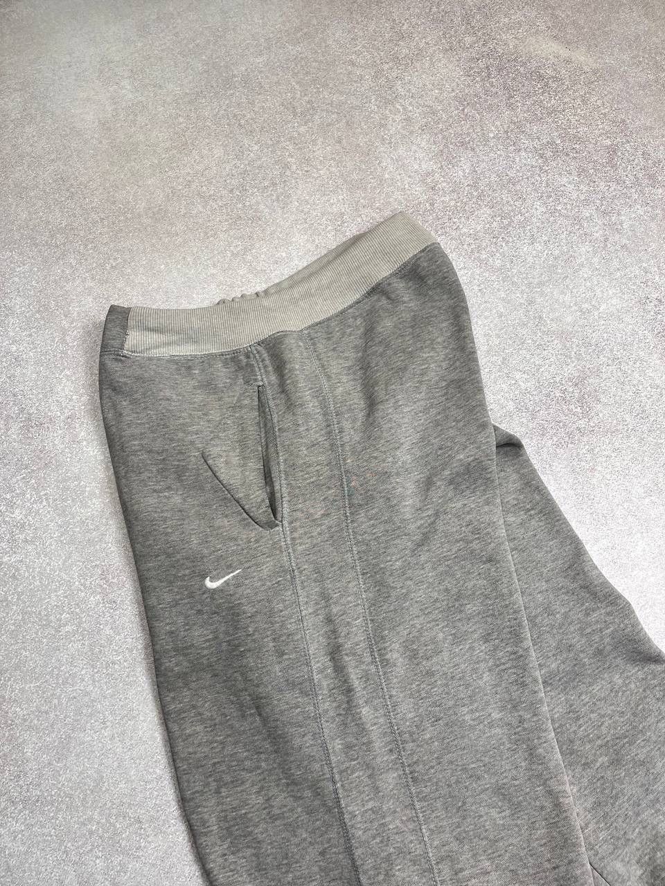 Nike × Vintage ⚡️QUICK SALE⚡️VINTAGE NIKE SWOOSH COTTON SWEATPANTS Y2K M Size US 32 / EU 48 - 3 Thumbnail