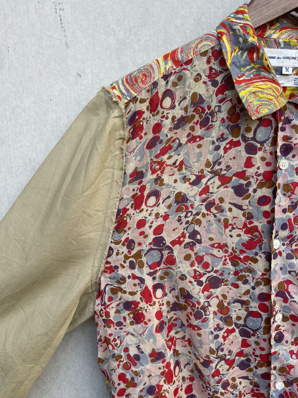 Comme des Garcons SHIRT 🔥 S/S 2015 COMME des GARCONS "FUCKING YOUNG" HYBRID SHIRT Size US M / EU 48-50 / 2 - 9 Thumbnail
