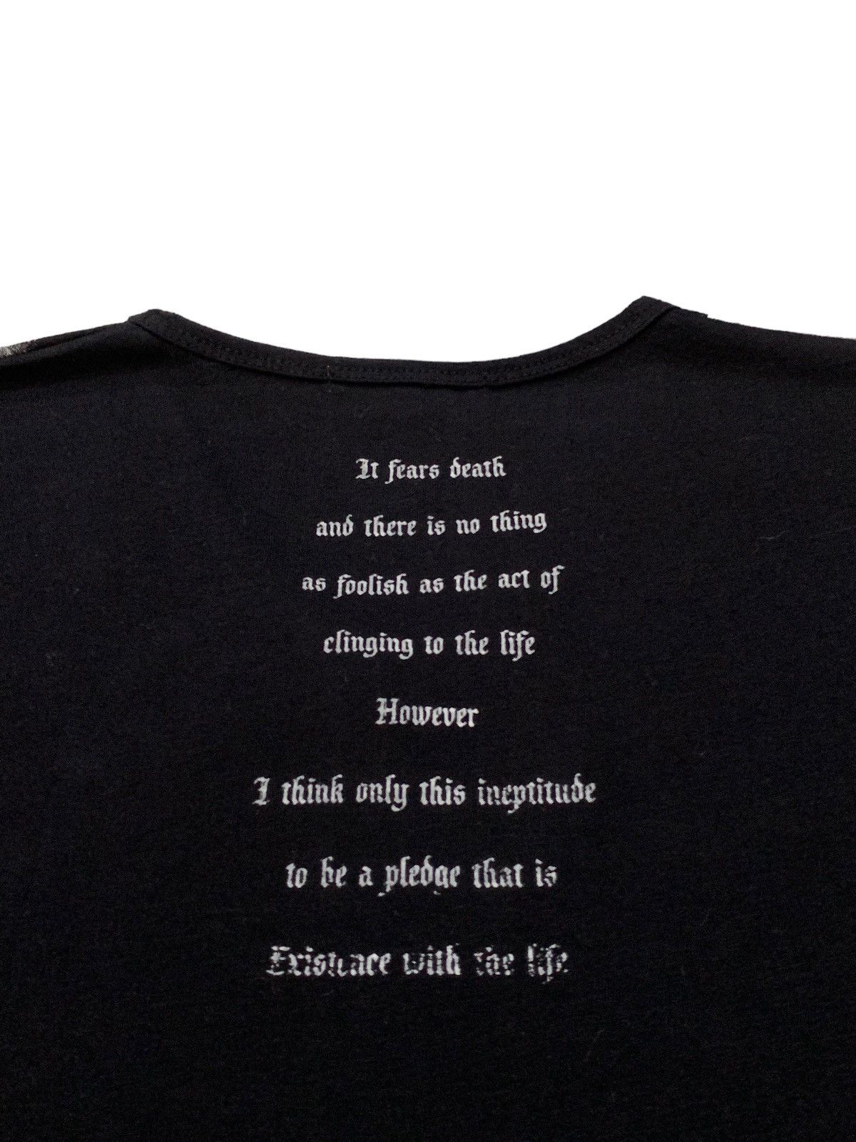 If Six Was Nine Clash Ahead Japan Poems Gothic Cross Tshirt Size US M / EU 48-50 / 2 - 4 Thumbnail