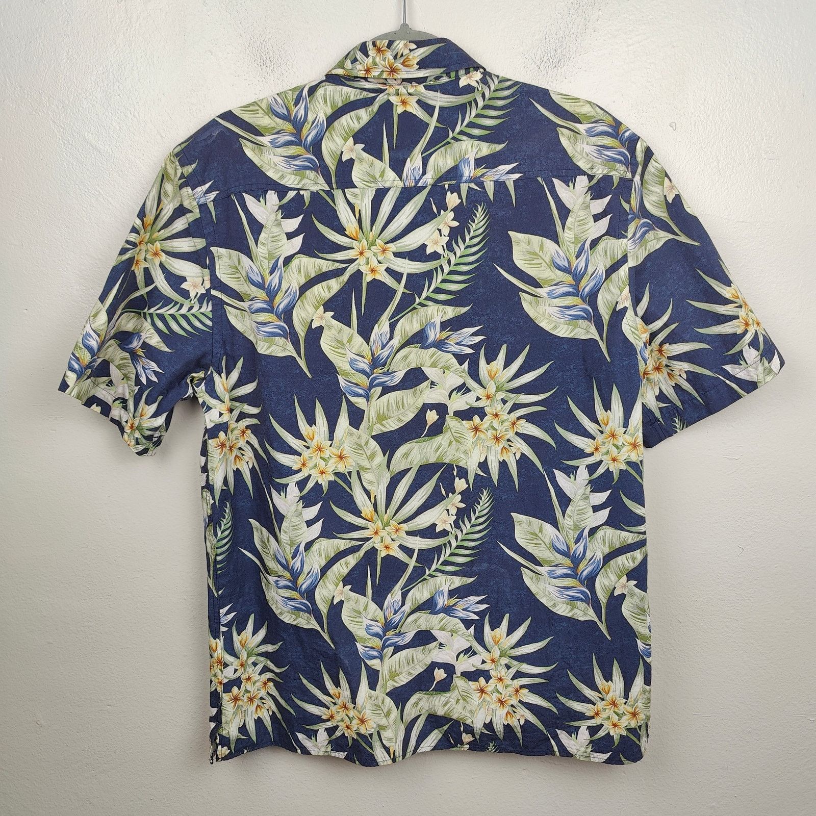 Zara Zara Button Up Shirt Mens Medium Blue Floral Tropical Size US M / EU 48-50 / 2 - 3 Thumbnail