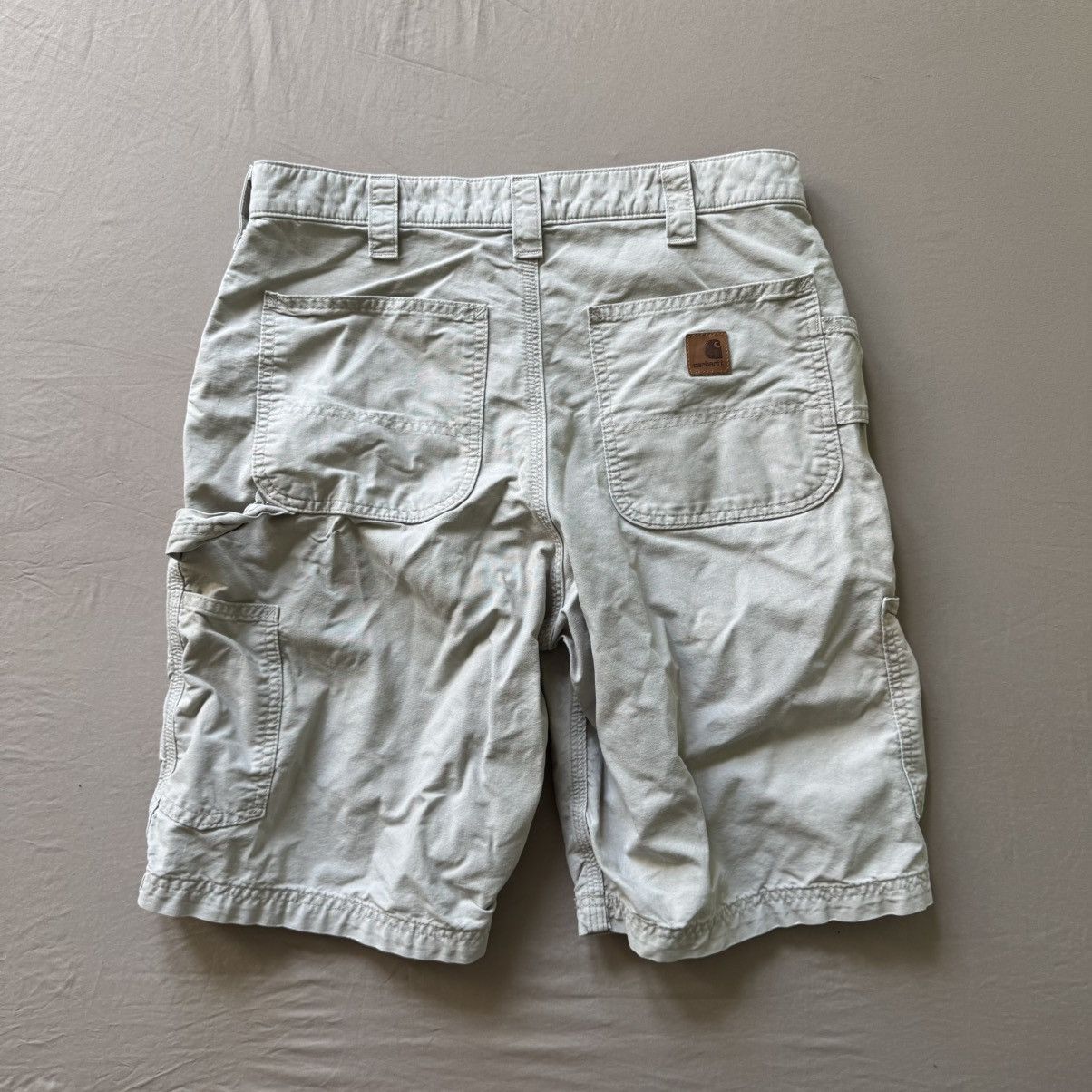 Carhartt Vintage Carhartt CANVAS UTILITY WORK SHORTS Size US 32 / EU 48 - 2 Thumbnail