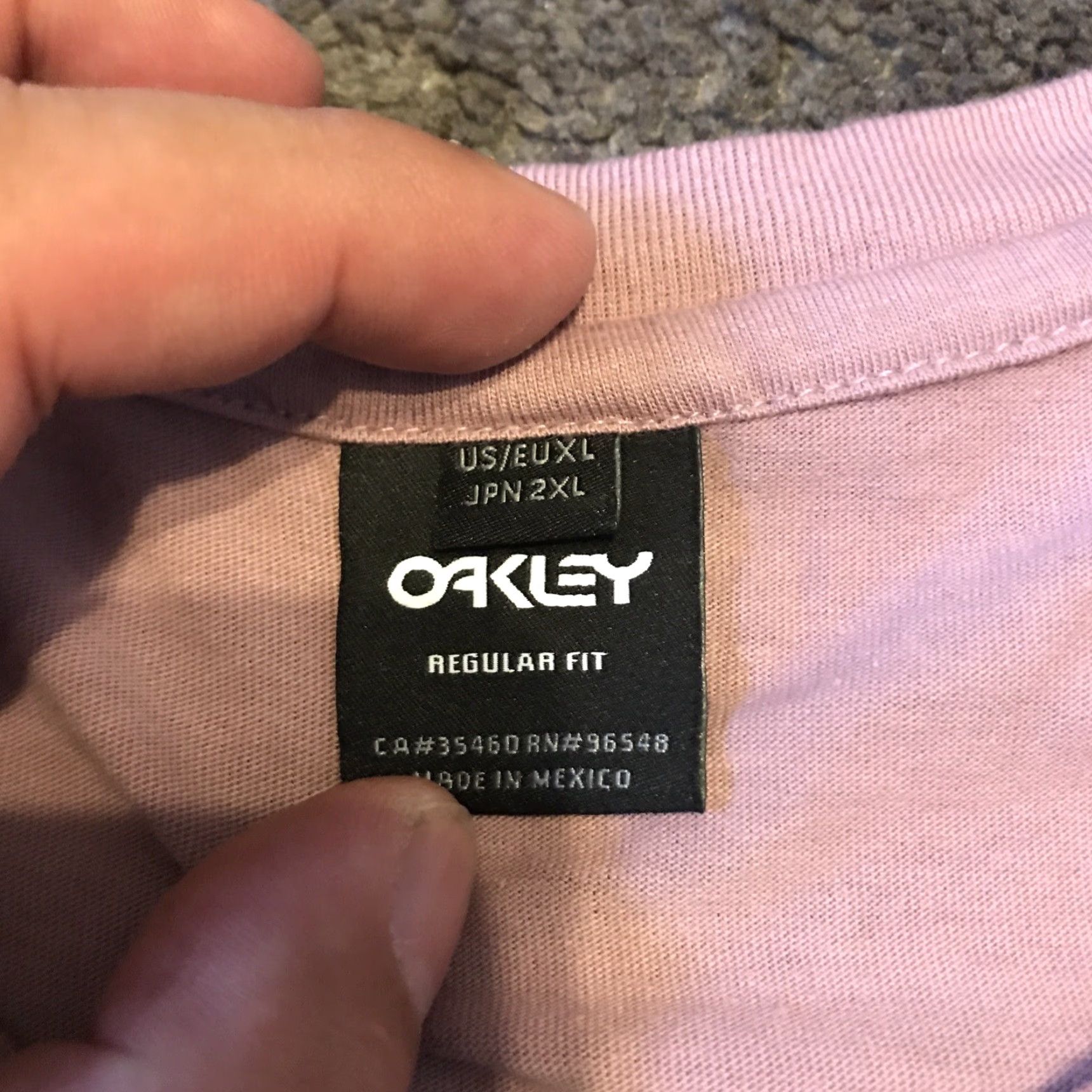 Oakley Oakley Shirt Purple XL Men T-Shirt Regular Size XL Color Purple Size US XL / EU 56 / 4 - 2 Thumbnail