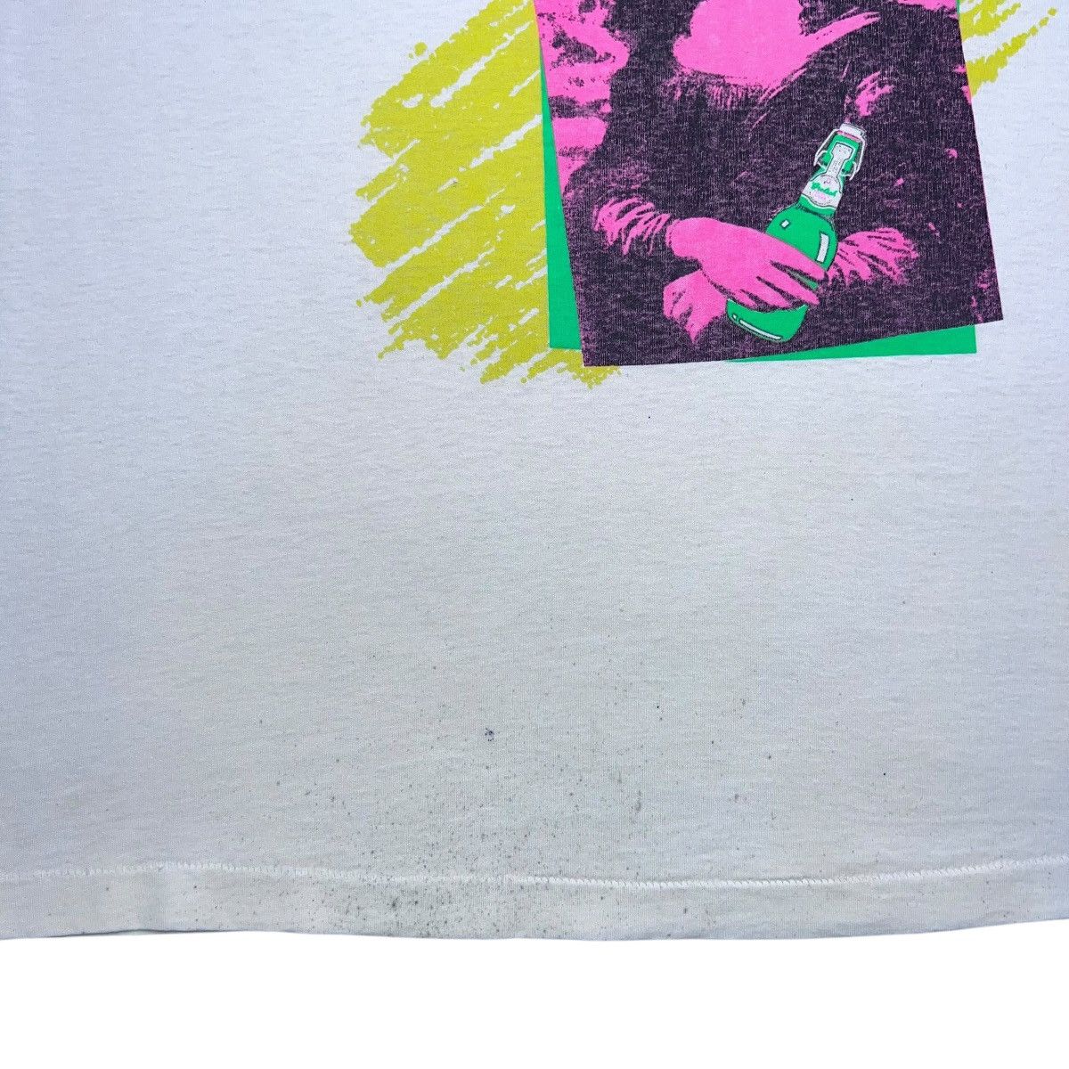 Other Vintage 1990s Grolsch Beer Company Mona Lisa Art T-Shirt Size US XL / EU 56 / 4 - 10 Thumbnail