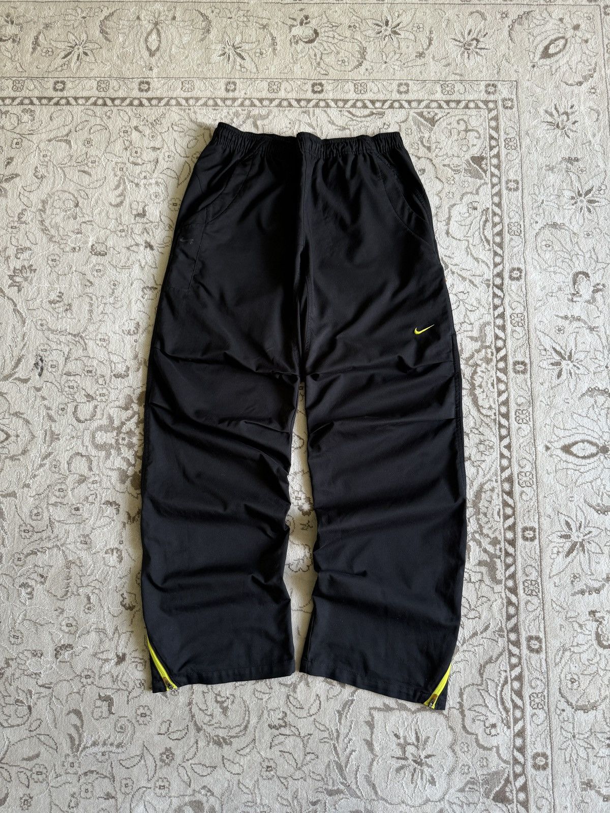 00s NIKE nylon track pants y2k パンツ 00s nike nylon wide pants