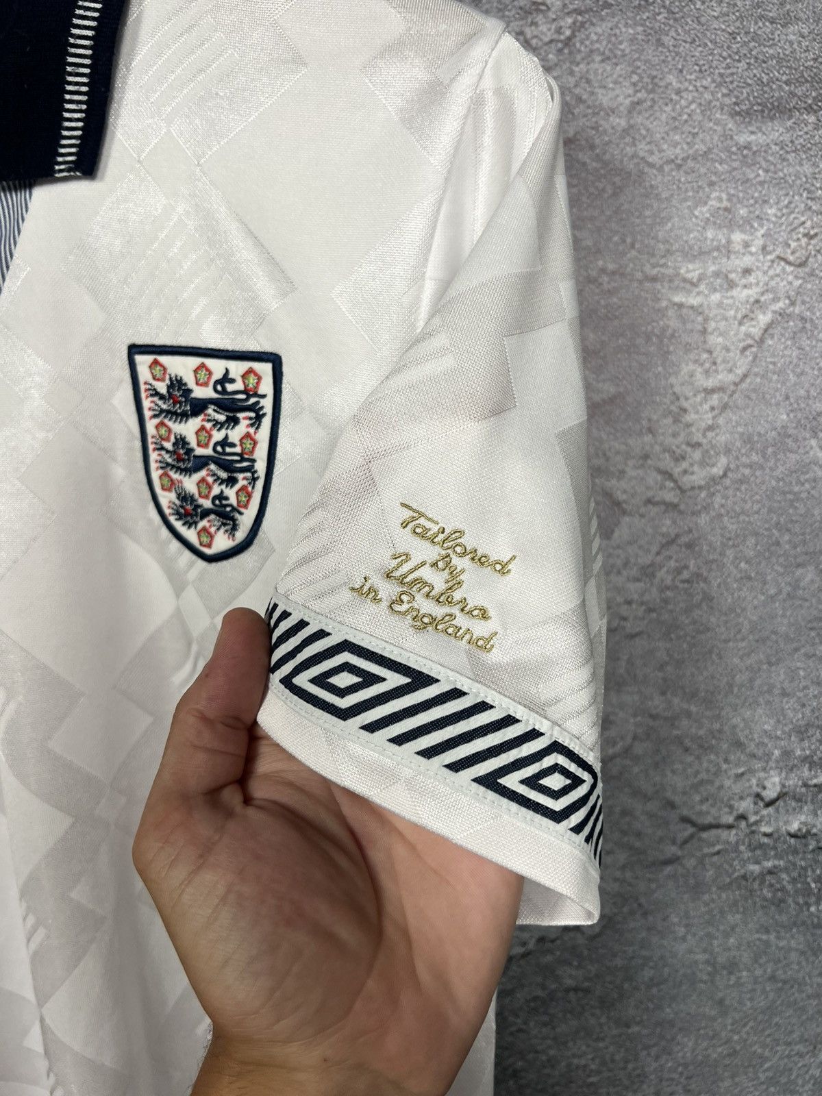 Umbro Vintage 1990 England Umbro Reproduction Jersey Size S Size US S / EU 44-46 / 1 - 7 Thumbnail