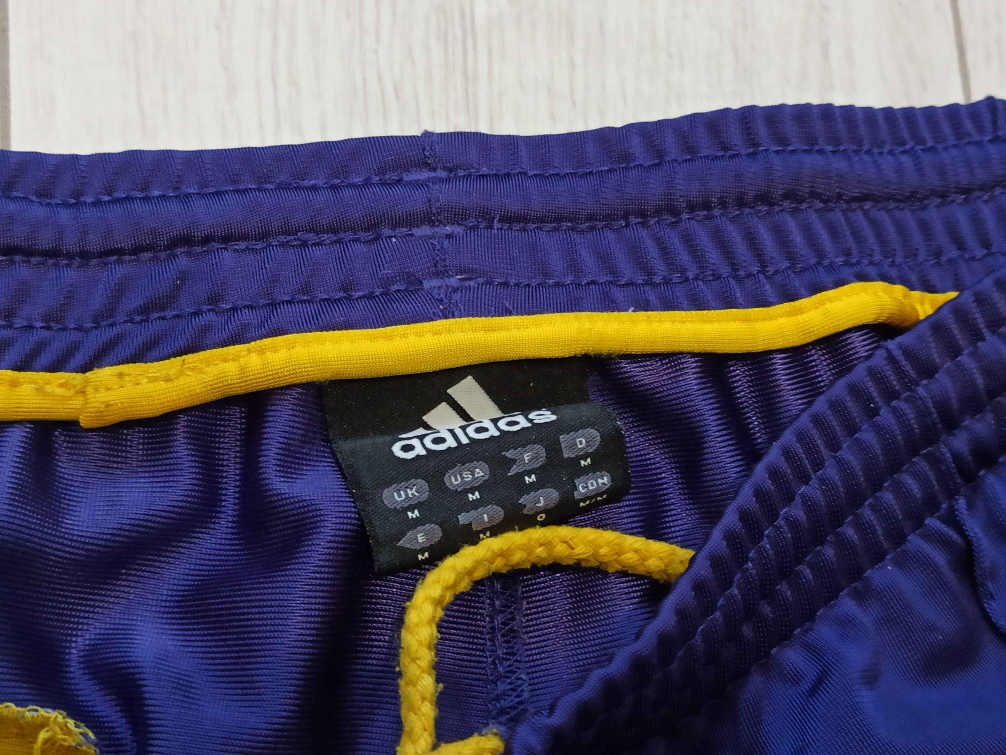 Adidas × Vintage Adidas Vintage Streetwear Pants Purple Yellow M Size US 32 / EU 48 - 4 Thumbnail