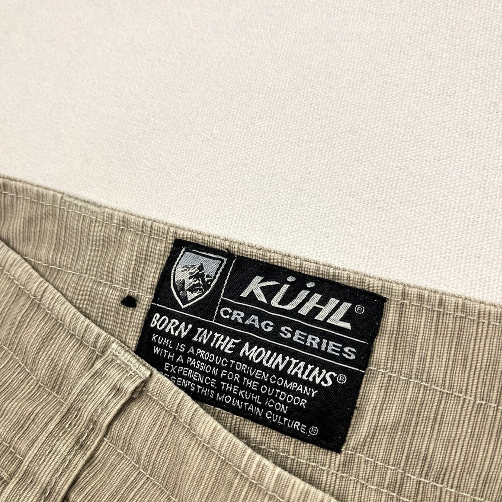Vintage Kuhl Crag Series Pants Mens 34x28 Brown Durable Canvas Hiking Gorpcore Shirt? Size US 34 / EU 50 - 5 Thumbnail