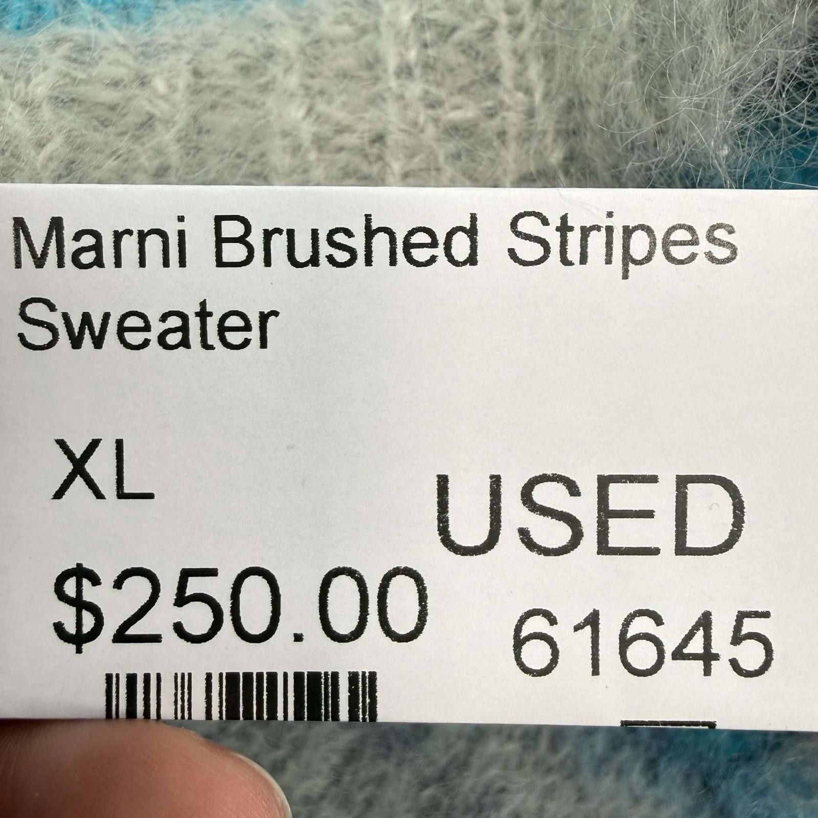 Marni Marni Brushed Stripes Sweater XL Used Size US XL / EU 56 / 4 - 9 Thumbnail