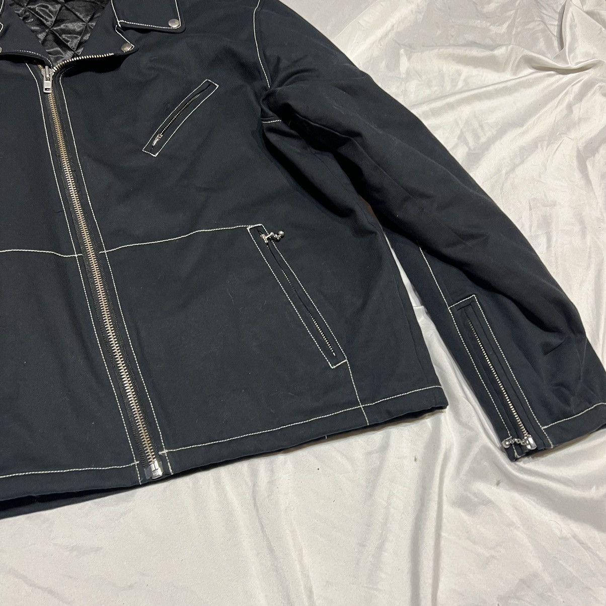 Other Stussy Twill Moto Jacket Size US XXL / EU 58 / 5 - 3 Thumbnail