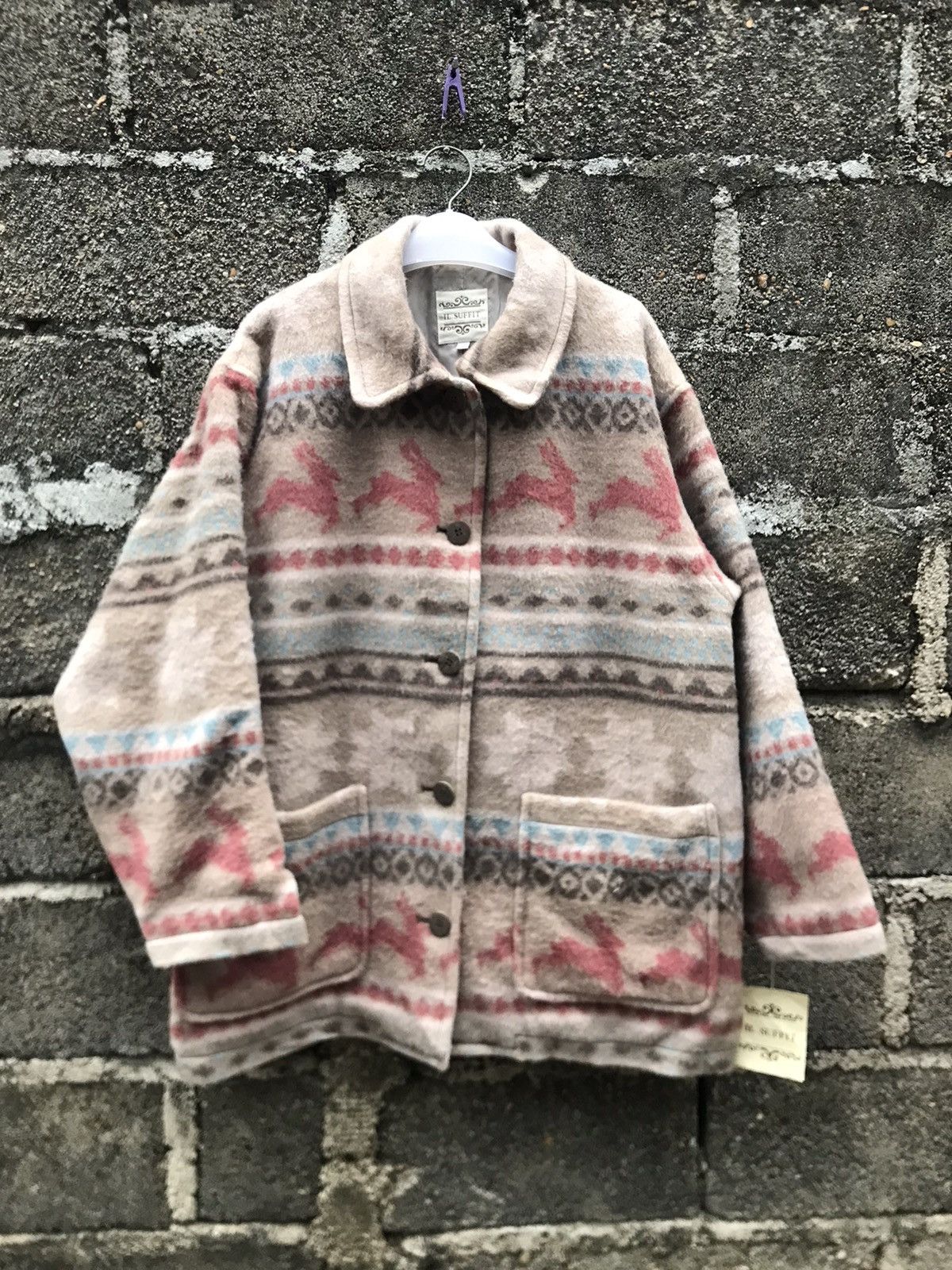 Japanese Brand ⚡️Vintage Southwestern IL Suffit Navajo Button Jacket Size US L / EU 52-54 / 3 - 1 Thumbnail