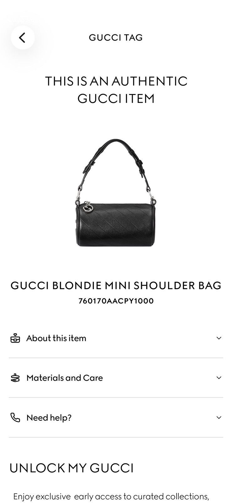 Gucci Gucci Mini Blondie Bag Size ONE SIZE - 4 Thumbnail