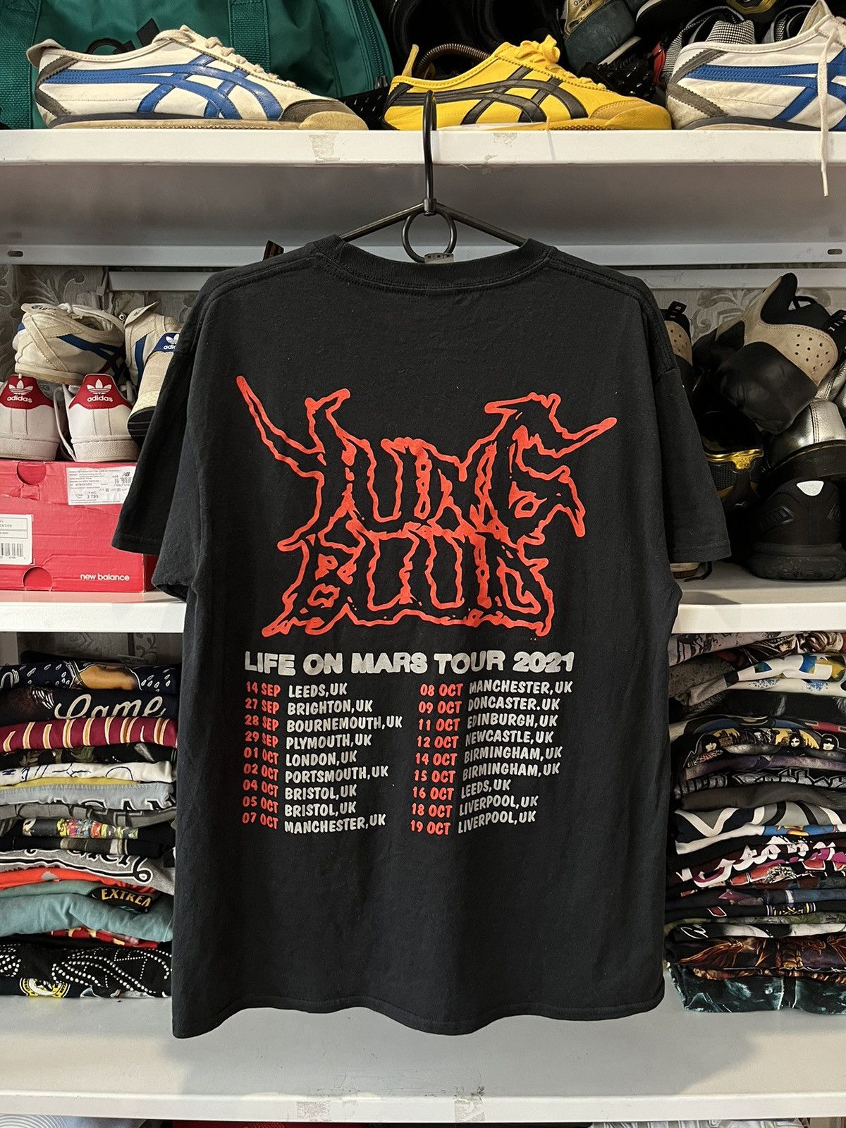 Band Tees Yung Blud Death Tour Vintage Rock T-shirt Men's Y2K Size US M / EU 48-50 / 2 - 6 Thumbnail