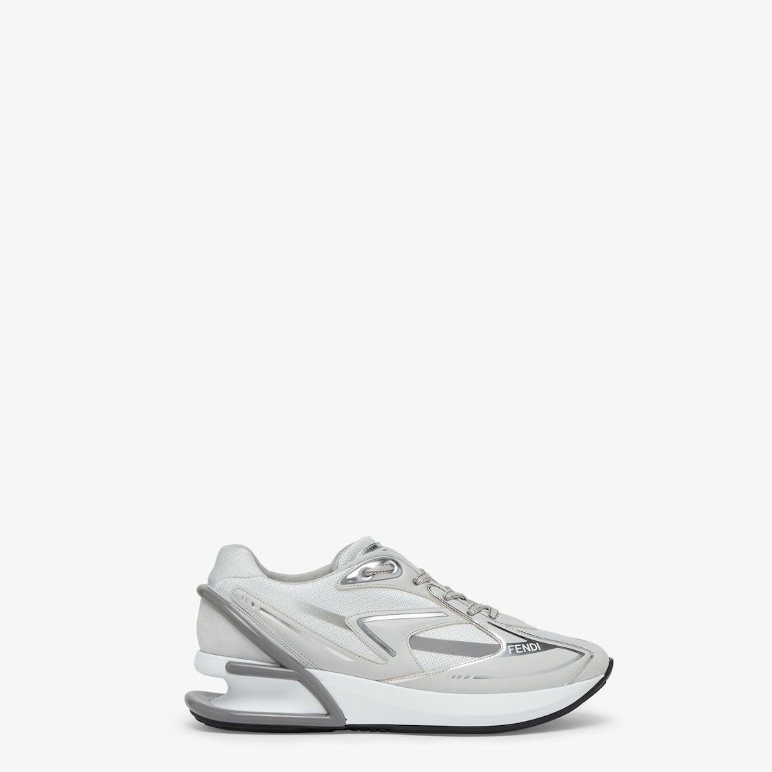 Fendi o1w1db10625 First 1 Sneakers in Grey/White Size US 11 / IT 41 - 1 Thumbnail