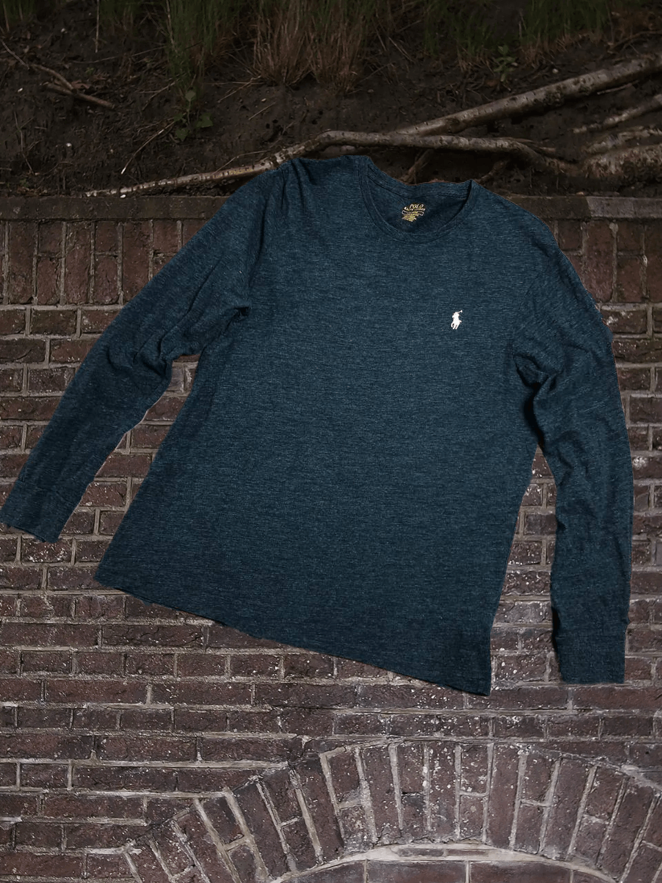 Polo Ralph Lauren Long-sleeve Polo Ralph Lauren T-Shirt vintage streetwear Y2K Size US L / EU 52-54 / 3 - 1 Thumbnail