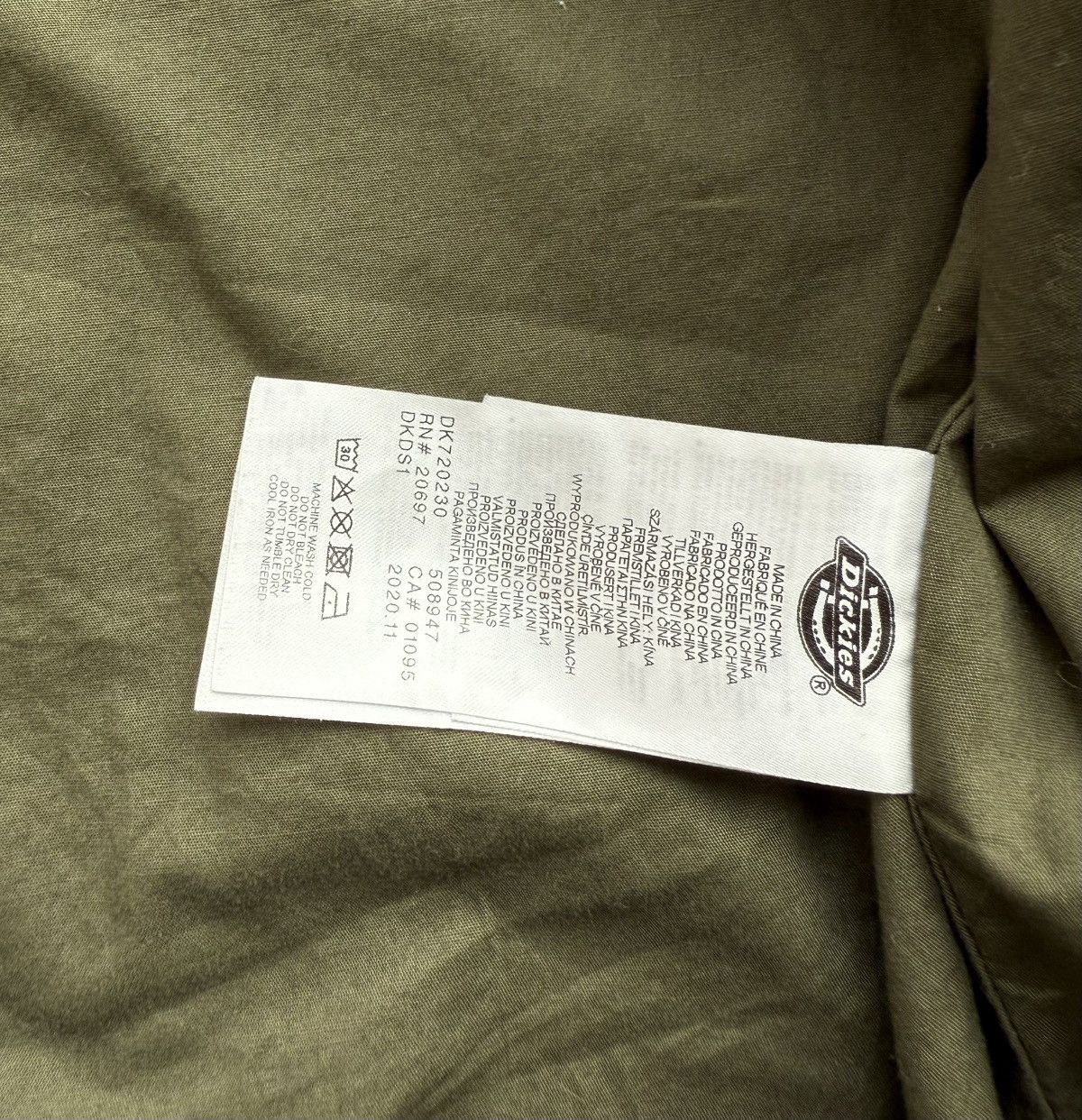 Dickies Dickies Ma-1 Khaki Bomber Military Jacket Size US S / EU 44-46 / 1 - 8 Thumbnail