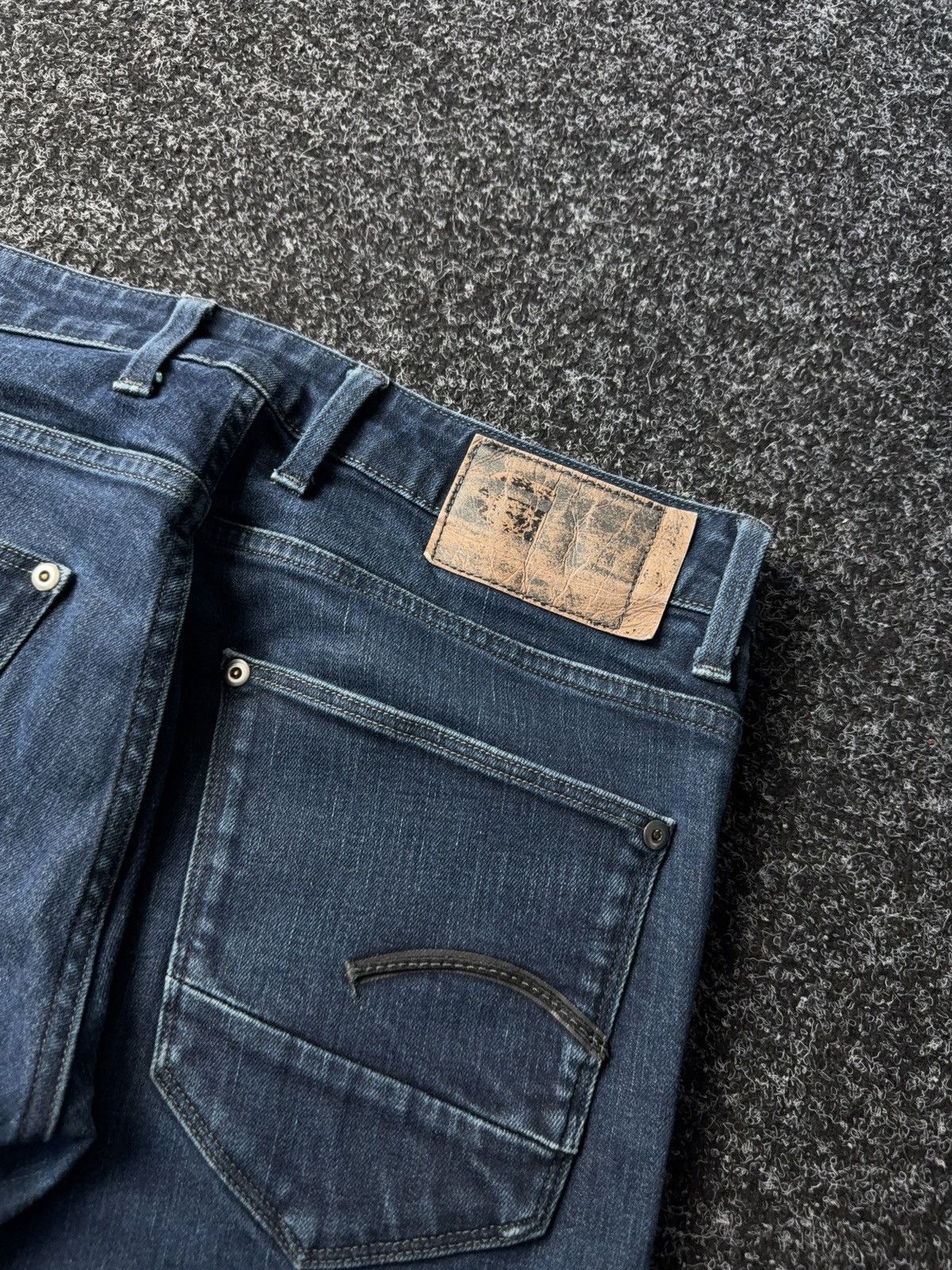 G-Star Vintage Retro Y2K 00s G-Star RAW Denim pants Jeans Size US 32 / EU 48 - 19 Thumbnail