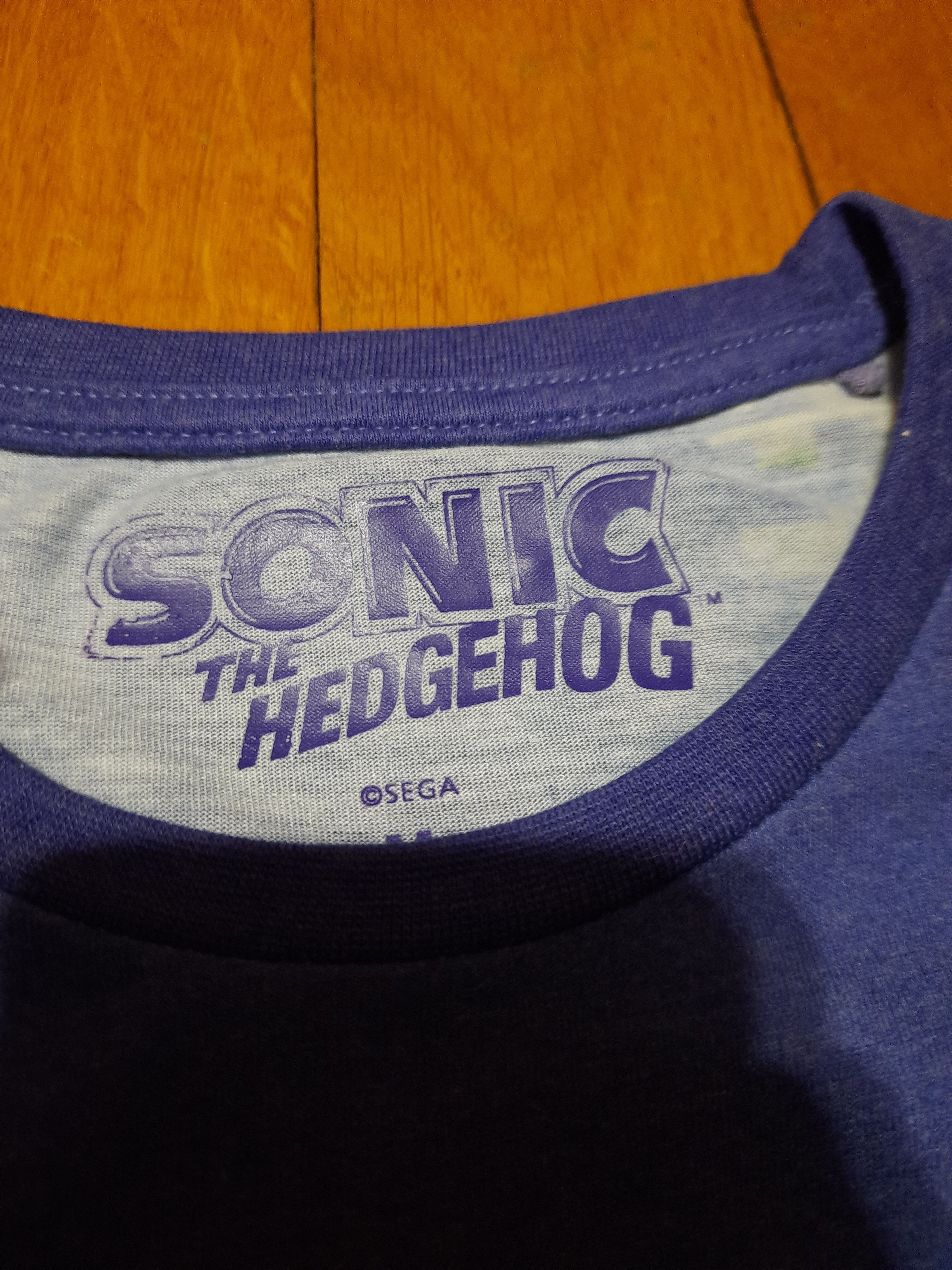 Cartoon Network Sonic Vintage Sega T Shirt Size US M / EU 48-50 / 2 - 4 Thumbnail