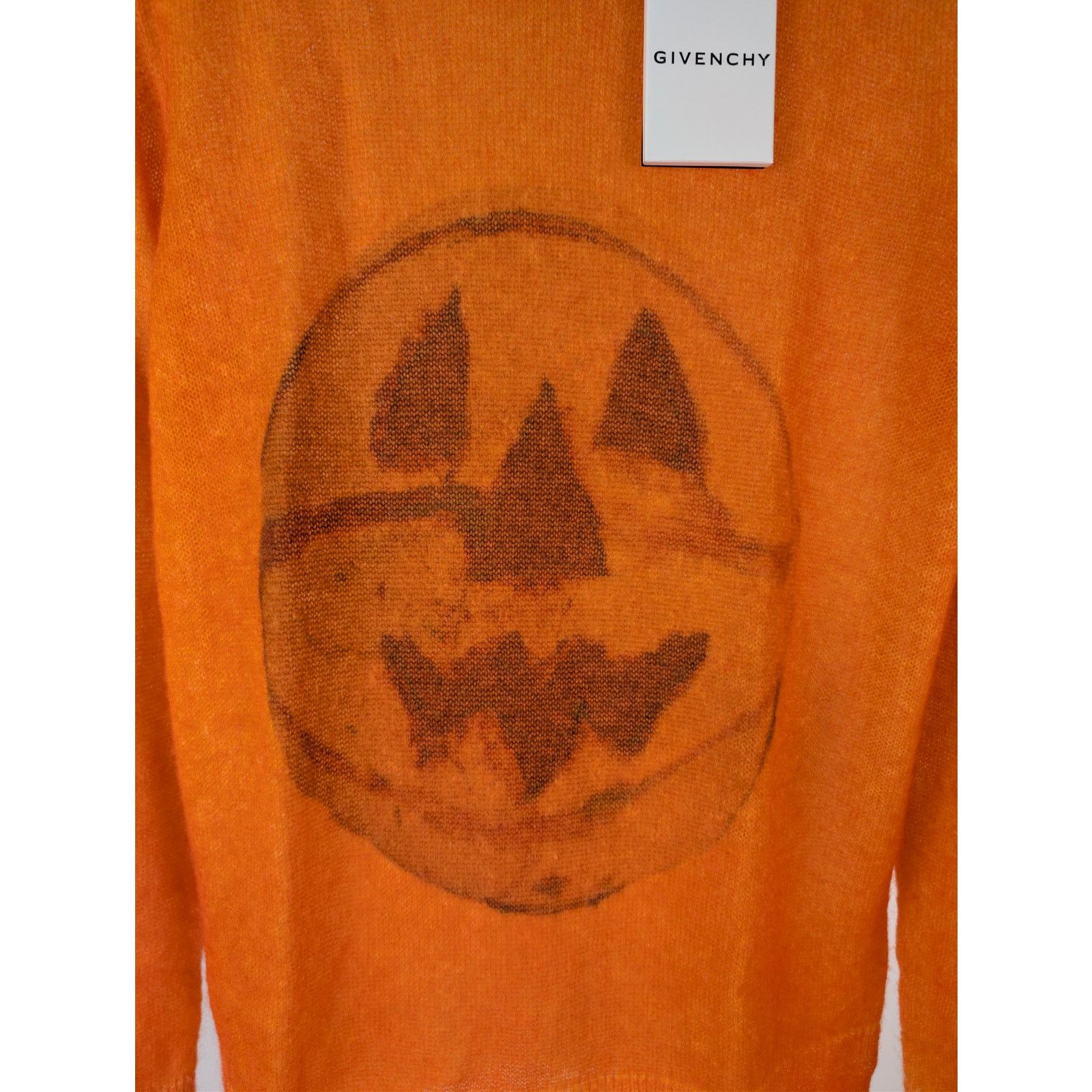 Givenchy o1rshd1 Ceramics Print Crewneck Sweater in Orange Size US XL / EU 56 / 4 - 8 Thumbnail