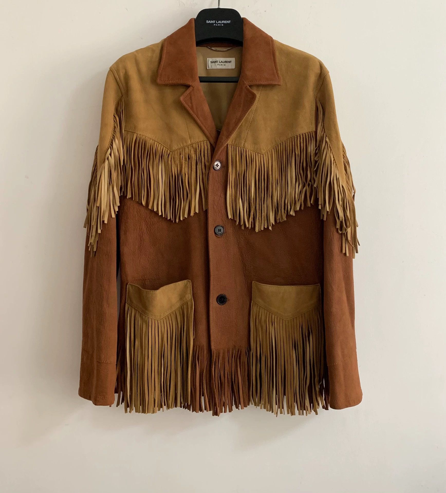 Saint Laurent Suede Jacket | Grailed